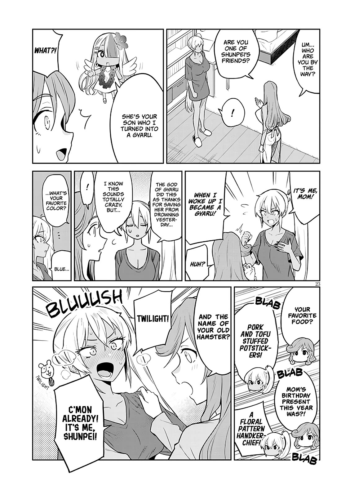 I’m a High School Boy, but I Got Gender-Swapped Into a Gyaru Chapter 1 page 22 - Chapter 1