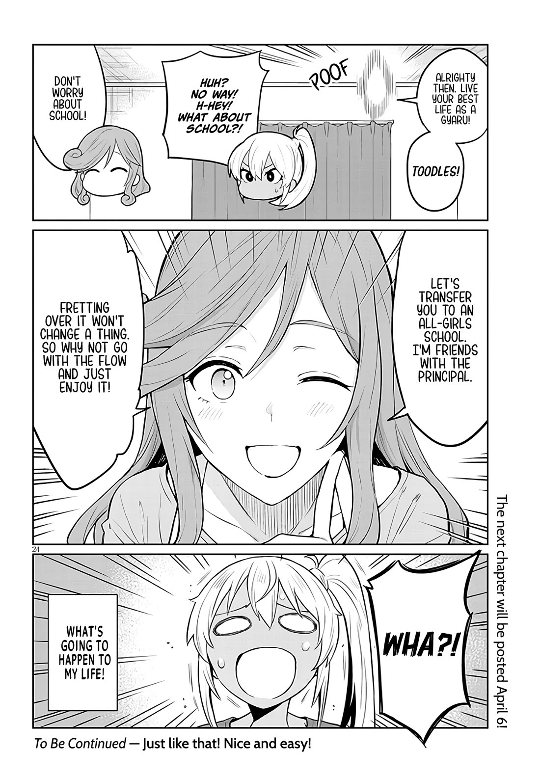 I’m a High School Boy, but I Got Gender-Swapped Into a Gyaru Chapter 1 page 23 - Chapter 1