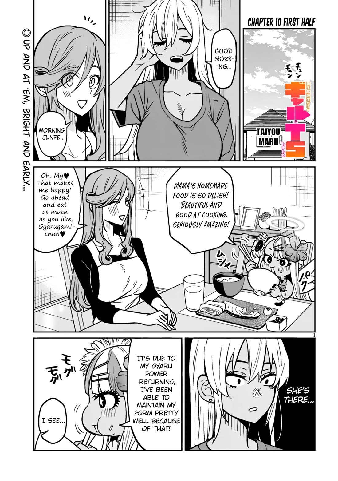 I’m a High School Boy, but I Got Gender-Swapped Into a Gyaru Chapter 10.1 page 1 - Chapter 10.1