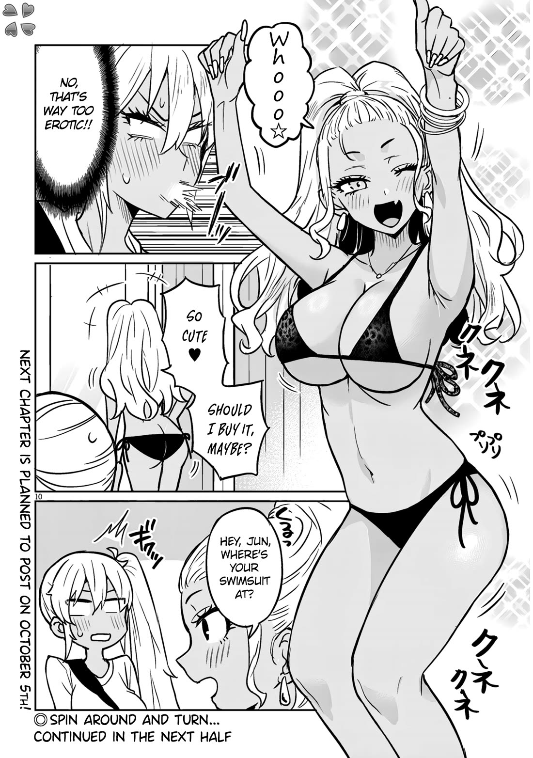I’m a High School Boy, but I Got Gender-Swapped Into a Gyaru Chapter 10.1 page 10 - Chapter 10.1
