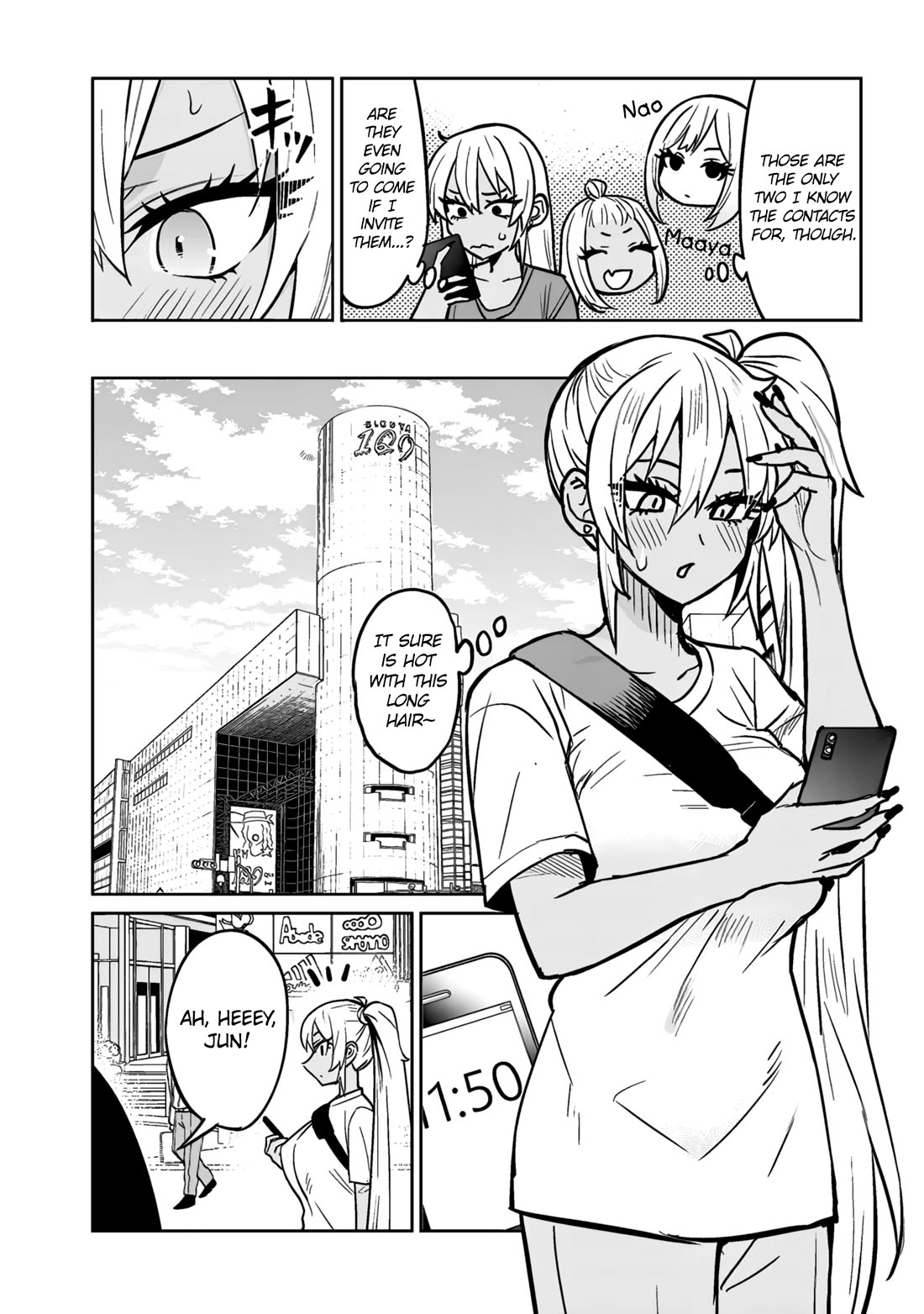 I’m a High School Boy, but I Got Gender-Swapped Into a Gyaru Chapter 10.1 page 3 - Chapter 10.1