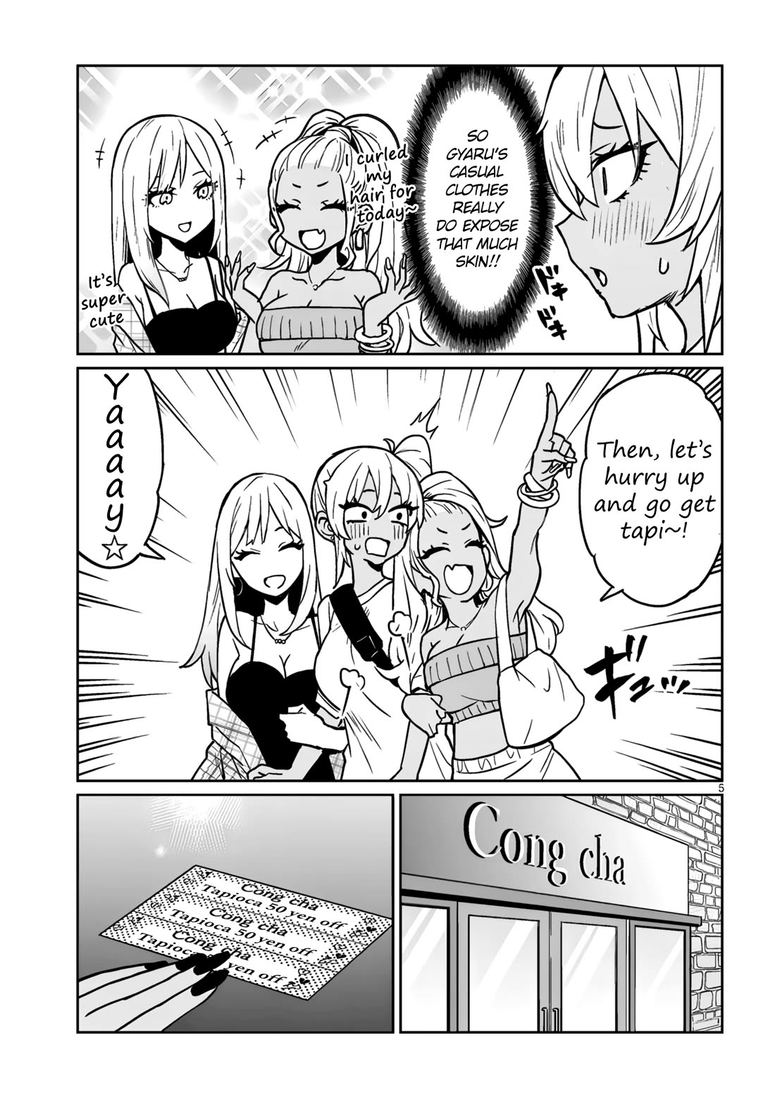 I’m a High School Boy, but I Got Gender-Swapped Into a Gyaru Chapter 10.1 page 5 - Chapter 10.1