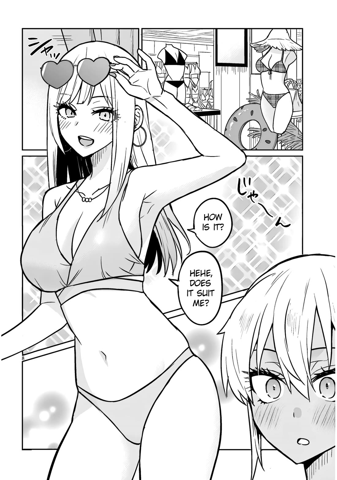I’m a High School Boy, but I Got Gender-Swapped Into a Gyaru Chapter 10.1 page 8 - Chapter 10.1