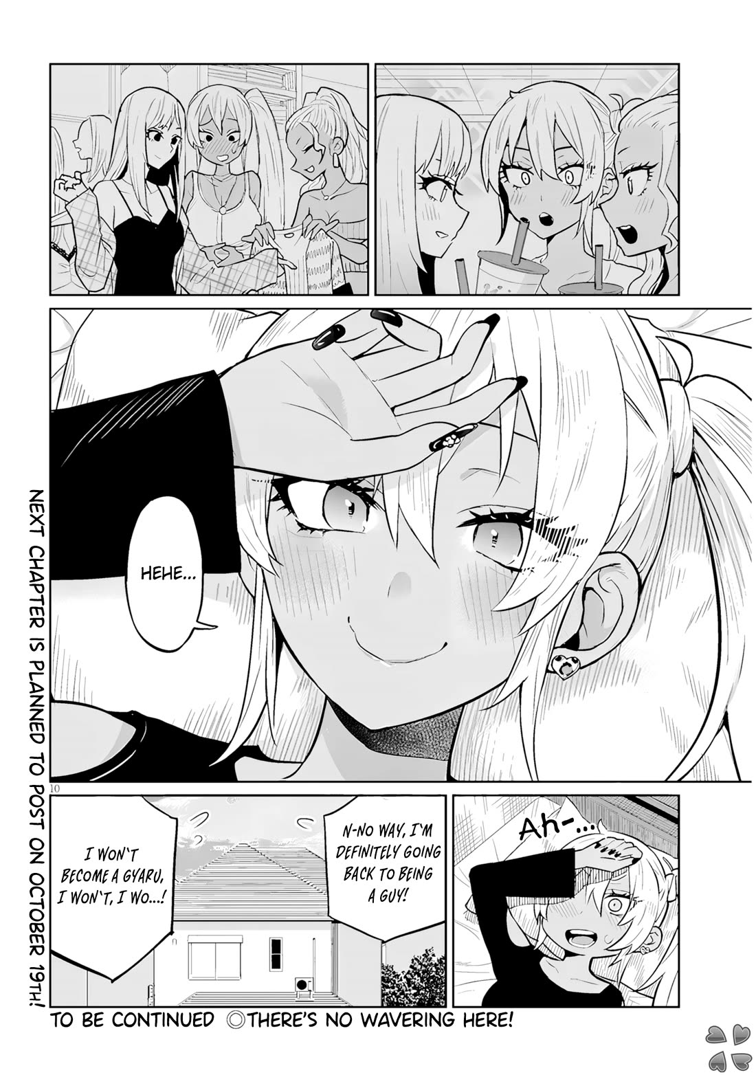 I’m a High School Boy, but I Got Gender-Swapped Into a Gyaru Chapter 10.2 page 10 - Chapter 10.2