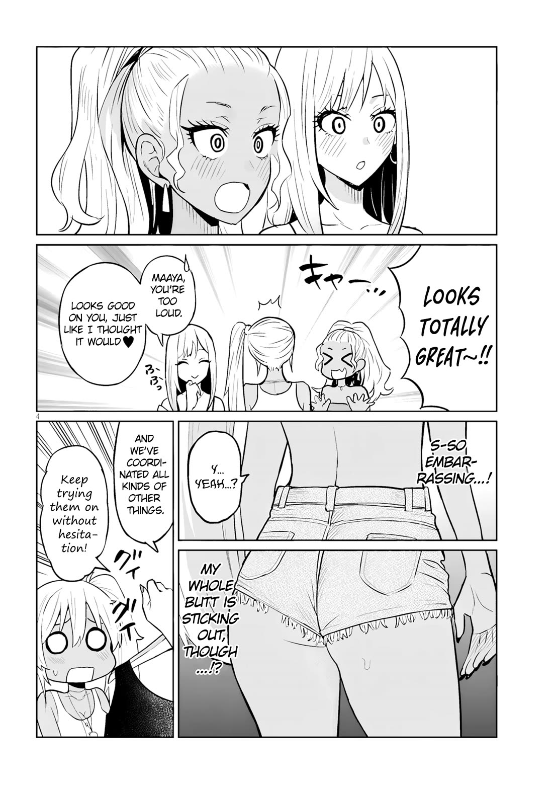 I’m a High School Boy, but I Got Gender-Swapped Into a Gyaru Chapter 10.2 page 4 - Chapter 10.2