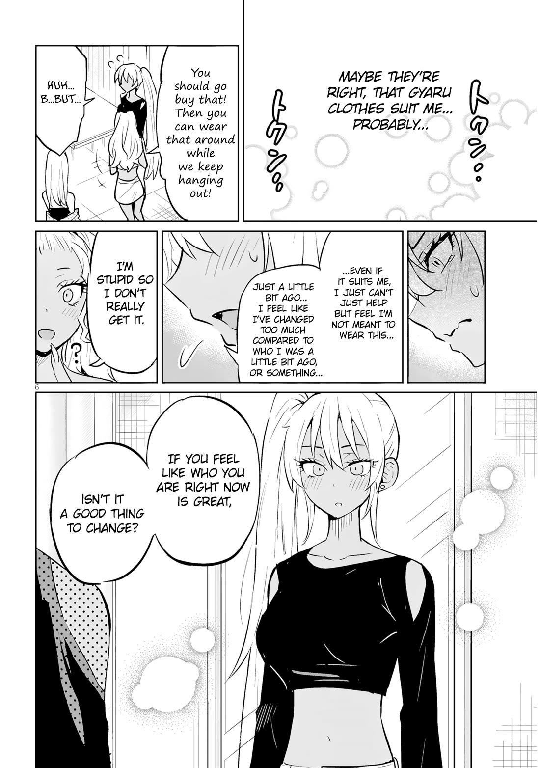 I’m a High School Boy, but I Got Gender-Swapped Into a Gyaru Chapter 10.2 page 6 - Chapter 10.2