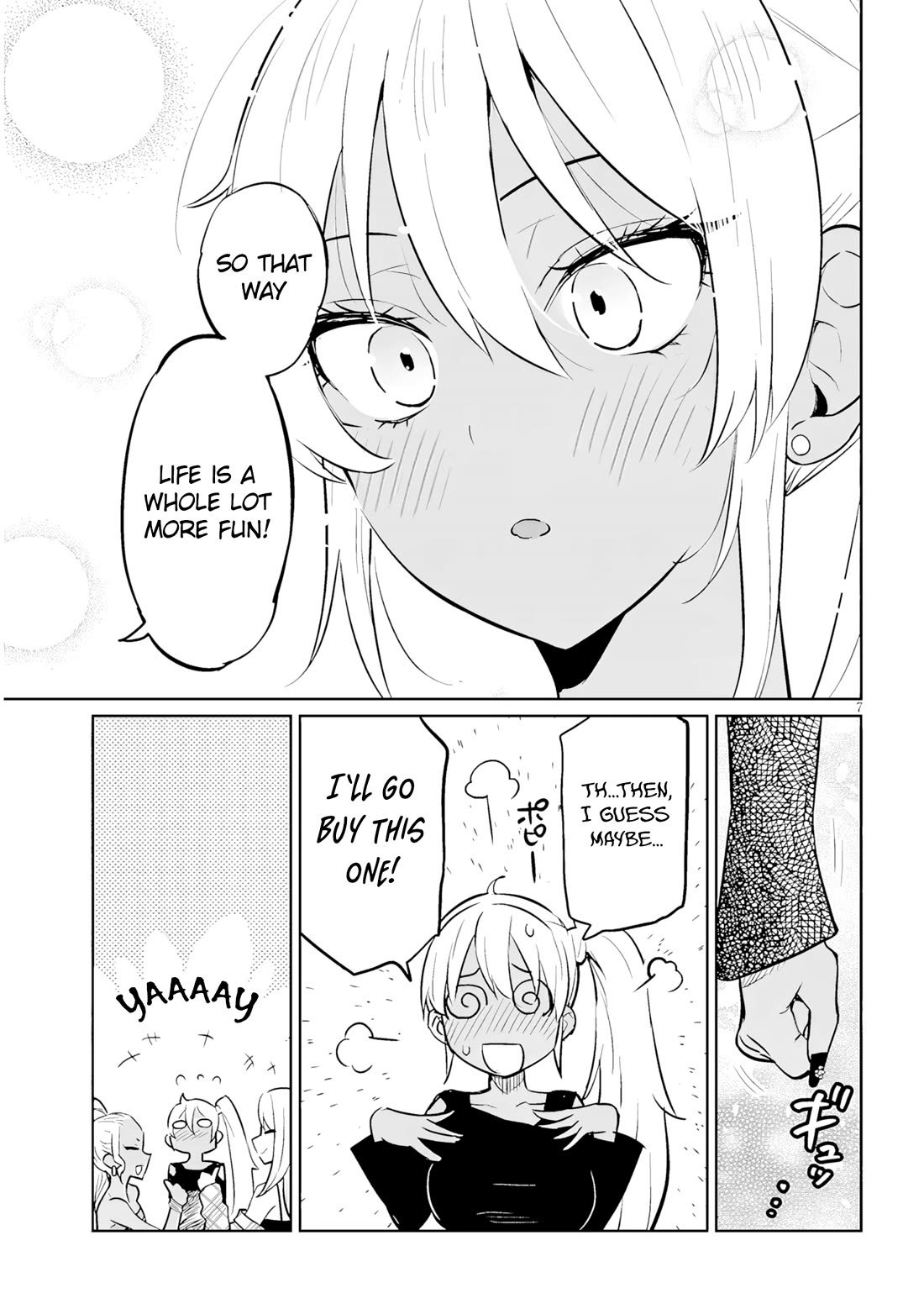 I’m a High School Boy, but I Got Gender-Swapped Into a Gyaru Chapter 10.2 page 7 - Chapter 10.2