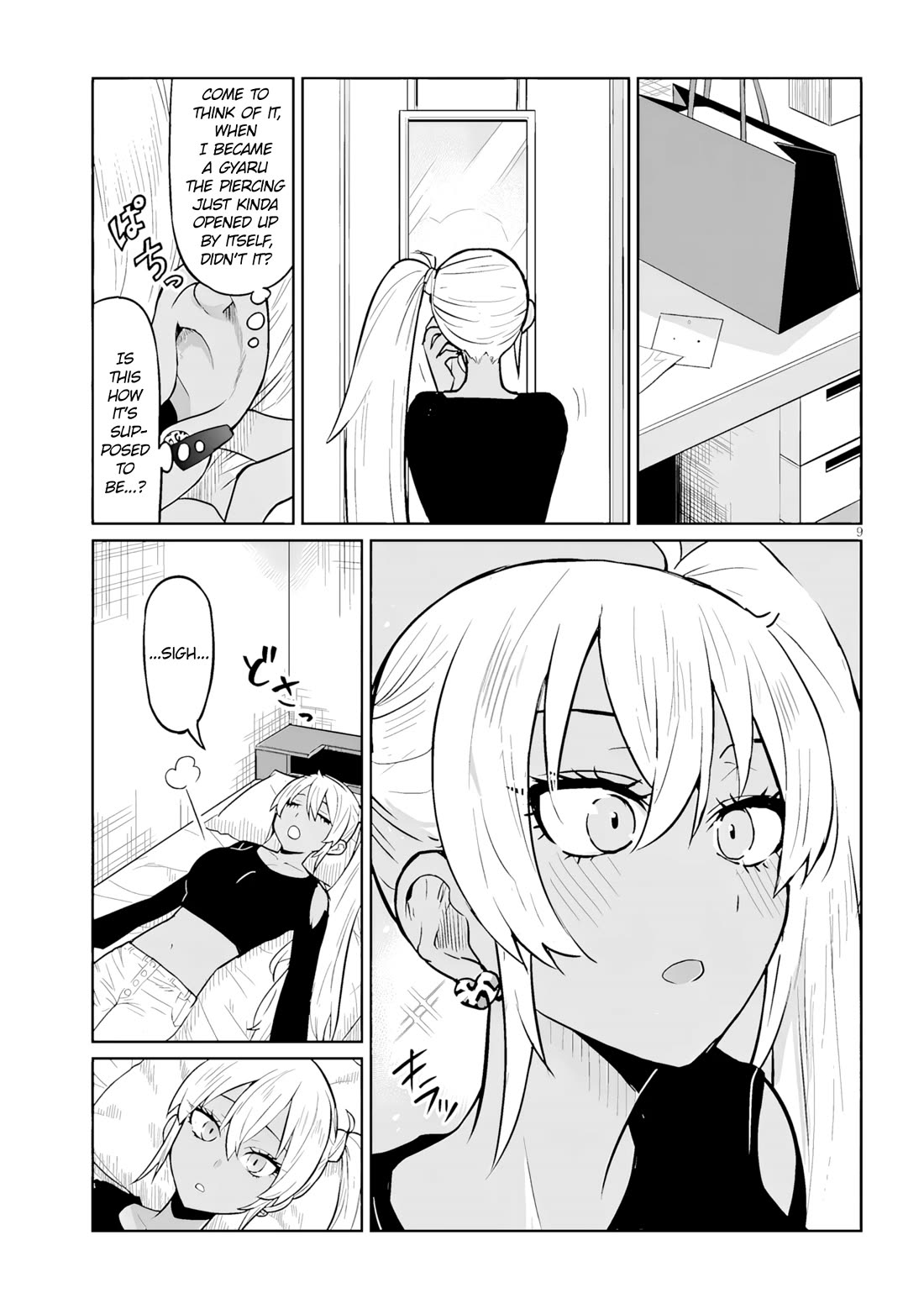 I’m a High School Boy, but I Got Gender-Swapped Into a Gyaru Chapter 10.2 page 9 - Chapter 10.2