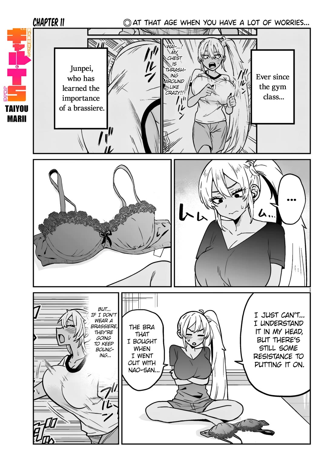 I’m a High School Boy, but I Got Gender-Swapped Into a Gyaru Chapter 11 page 1 - Chapter 11