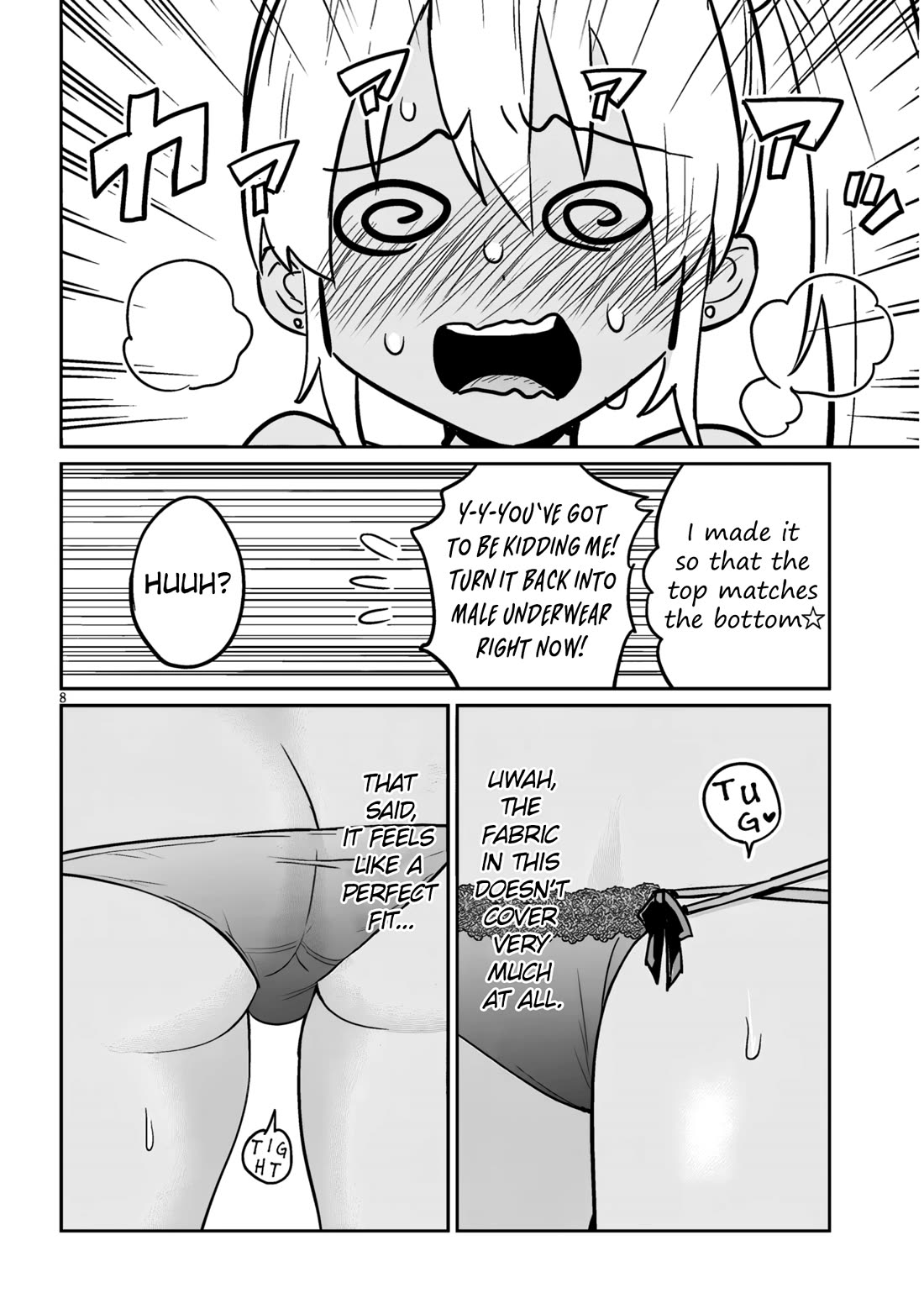 I’m a High School Boy, but I Got Gender-Swapped Into a Gyaru Chapter 11 page 8 - Chapter 11