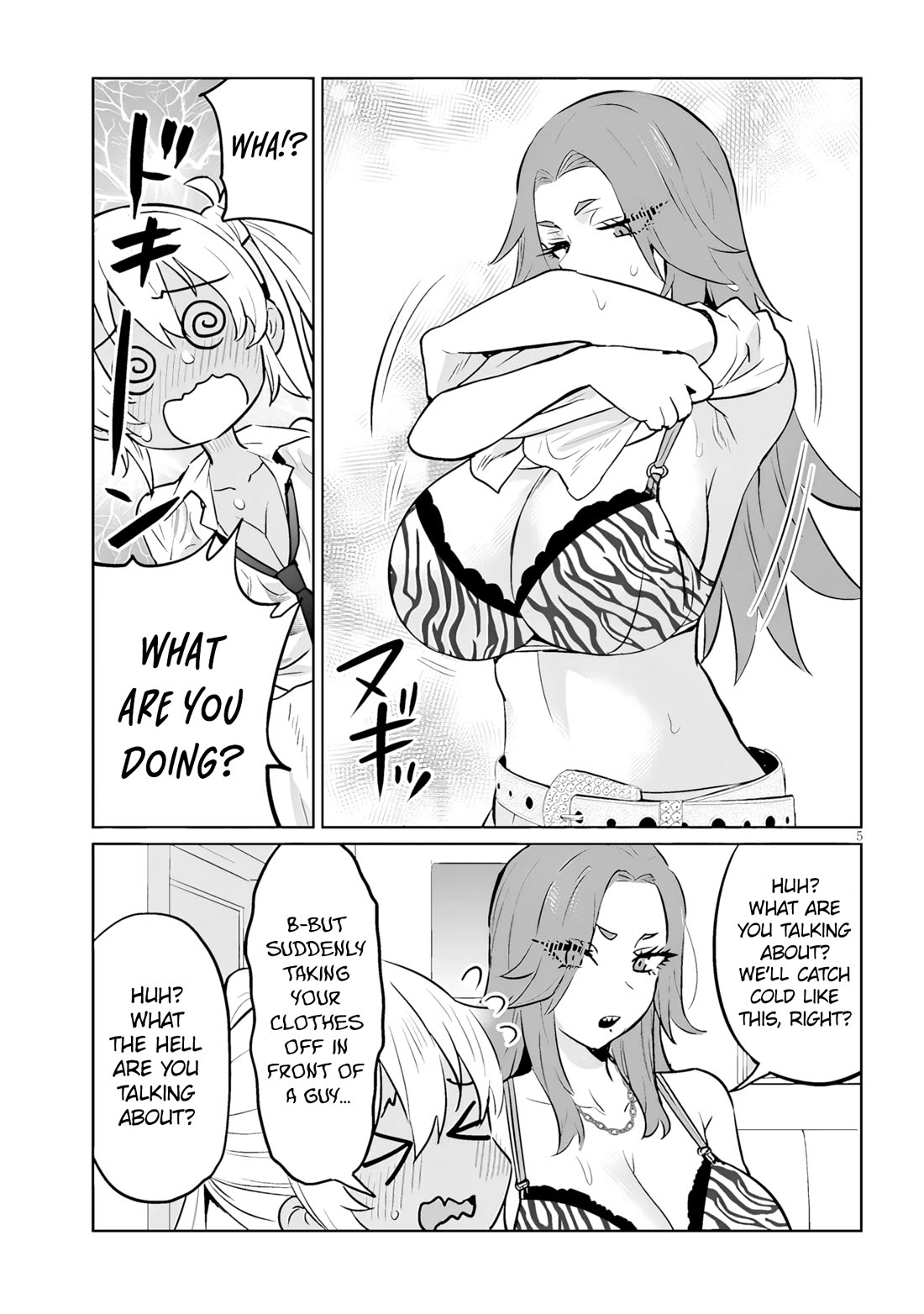 I’m a High School Boy, but I Got Gender-Swapped Into a Gyaru Chapter 12.1 page 5 - Chapter 12.1