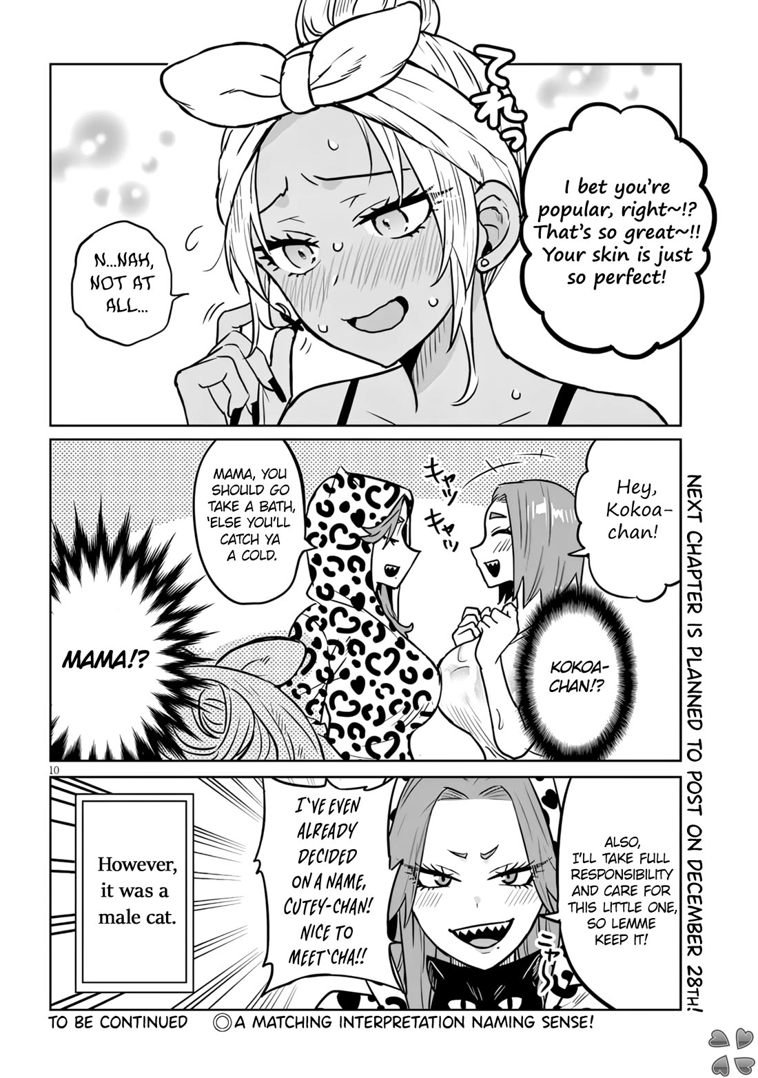 I’m a High School Boy, but I Got Gender-Swapped Into a Gyaru Chapter 12.2 page 10 - Chapter 12.2