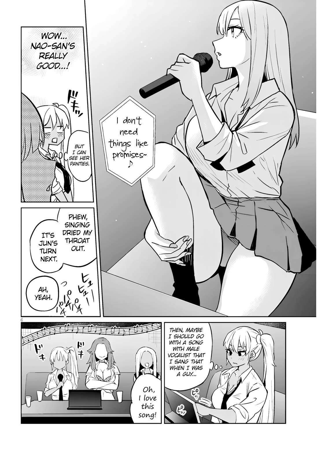 I’m a High School Boy, but I Got Gender-Swapped Into a Gyaru Chapter 13.1 page 6 - Chapter 13.1