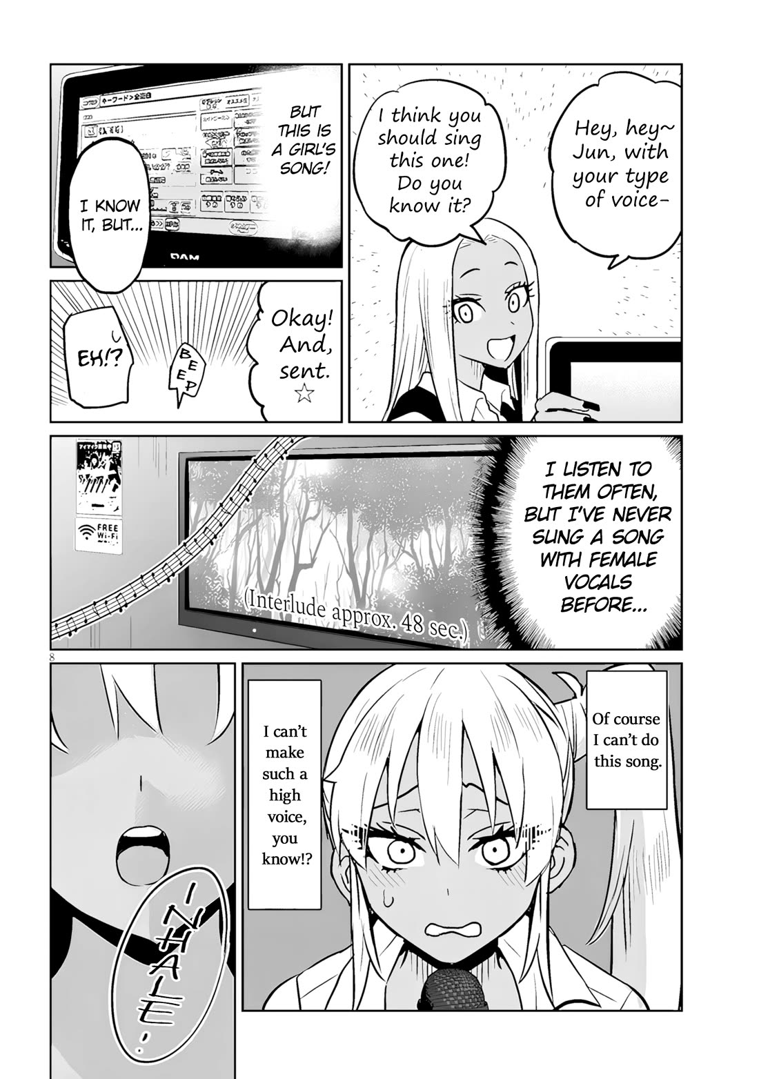 I’m a High School Boy, but I Got Gender-Swapped Into a Gyaru Chapter 13.1 page 8 - Chapter 13.1