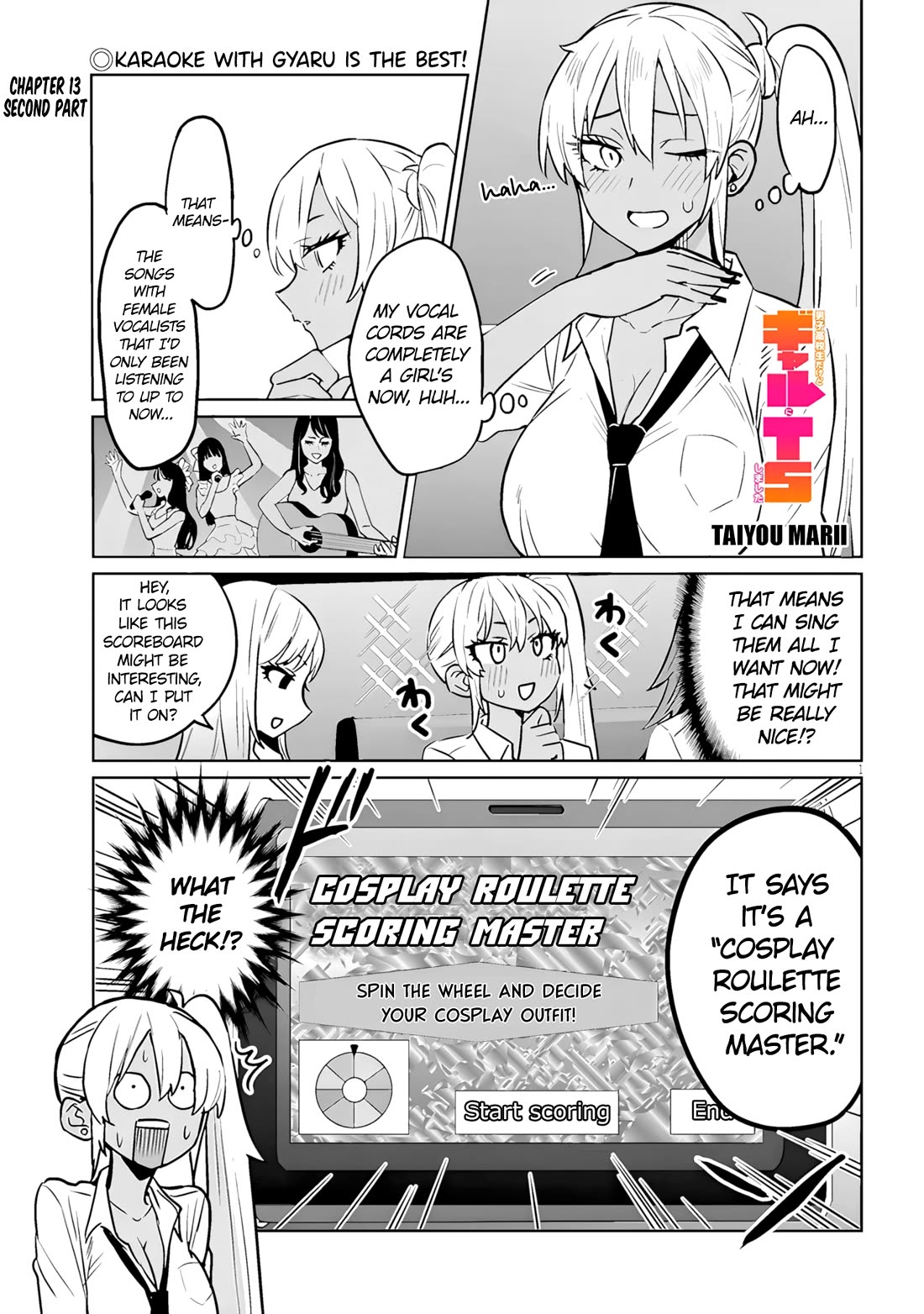 I’m a High School Boy, but I Got Gender-Swapped Into a Gyaru Chapter 13.2 page 1 - Chapter 13.2