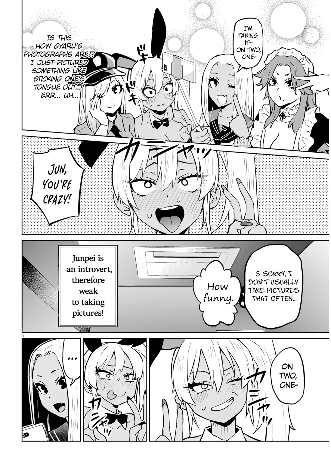 I’m a High School Boy, but I Got Gender-Swapped Into a Gyaru Chapter 13.2 page 6 - Chapter 13.2