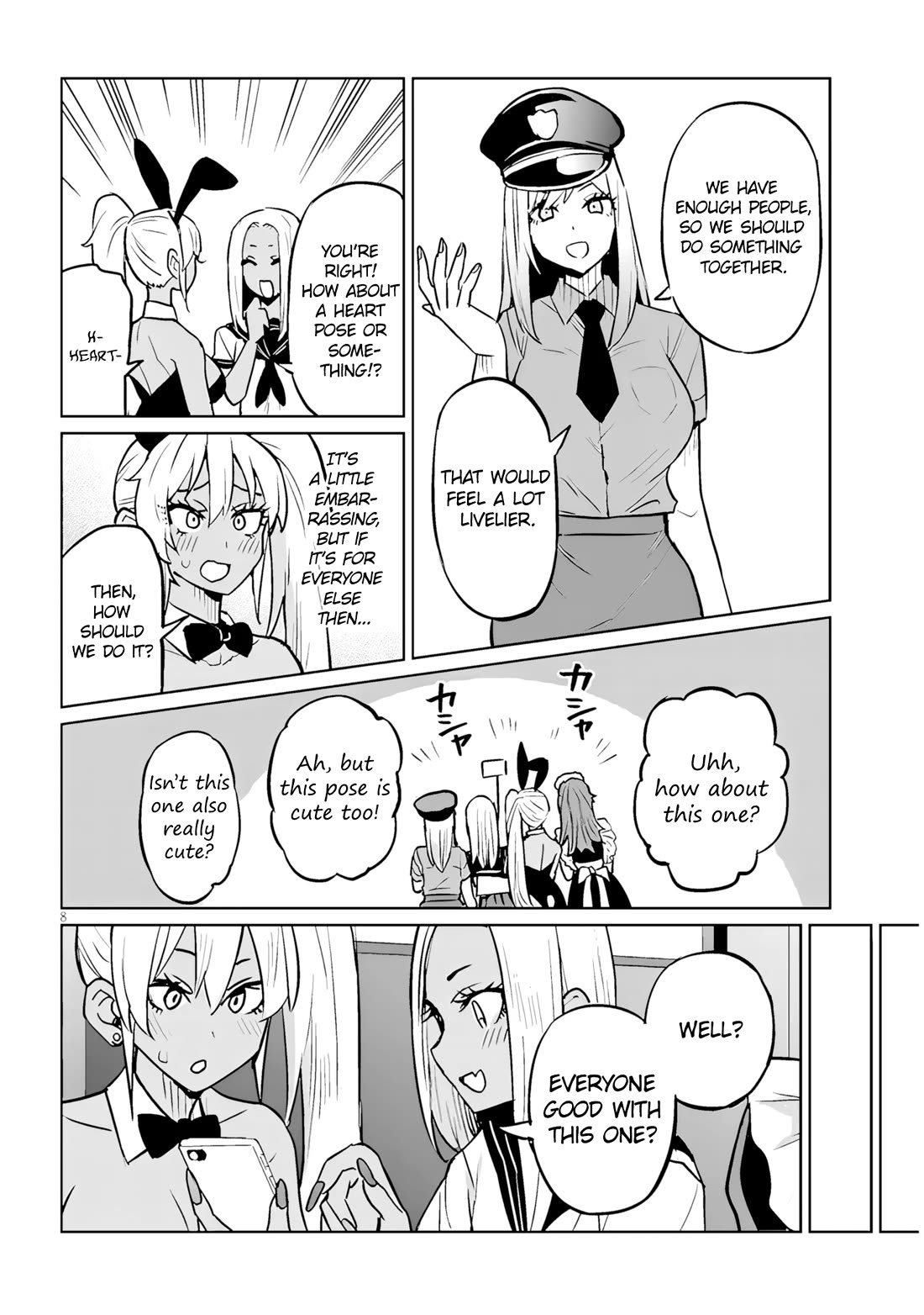 I’m a High School Boy, but I Got Gender-Swapped Into a Gyaru Chapter 13.2 page 8 - Chapter 13.2