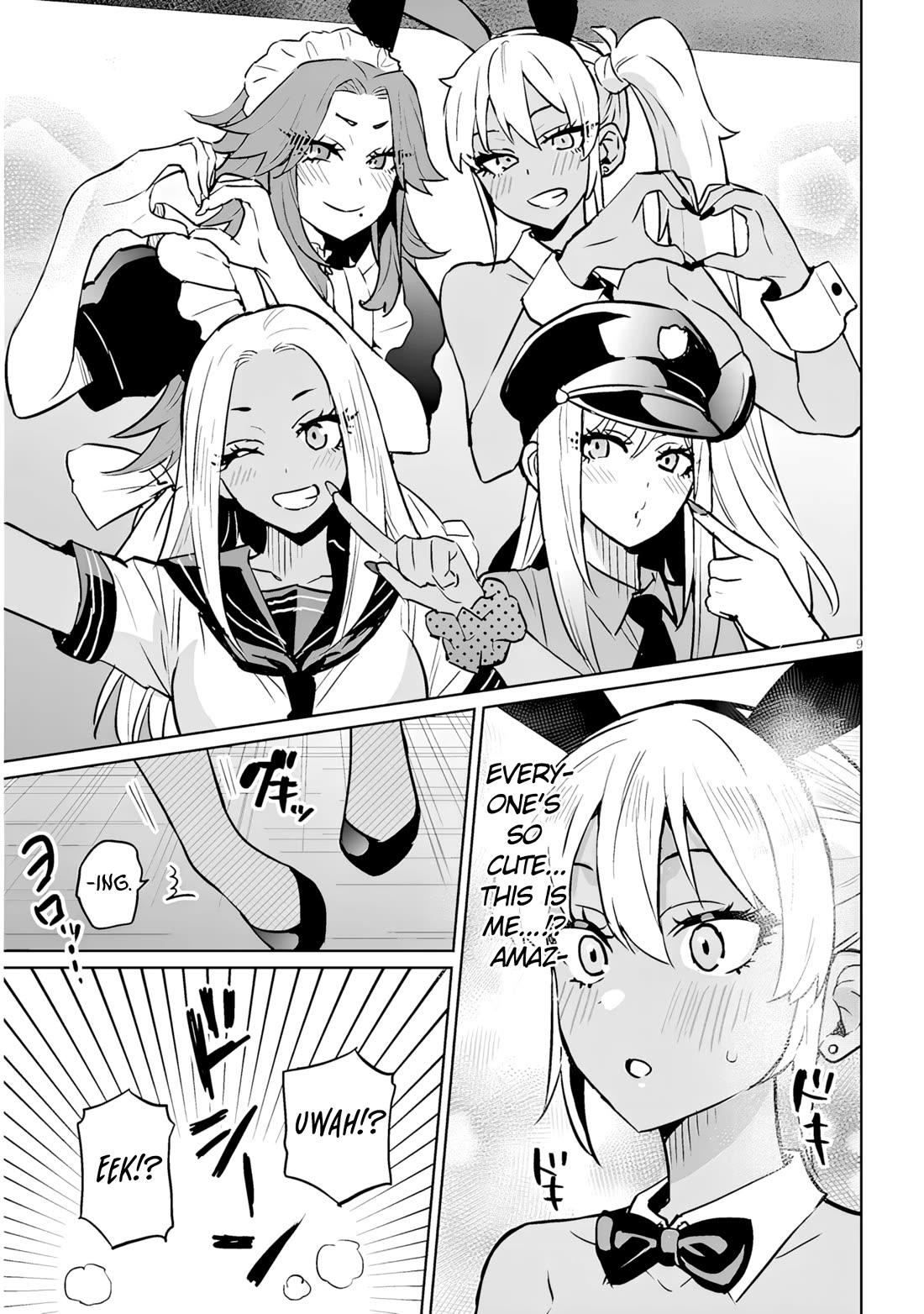 I’m a High School Boy, but I Got Gender-Swapped Into a Gyaru Chapter 13.2 page 9 - Chapter 13.2