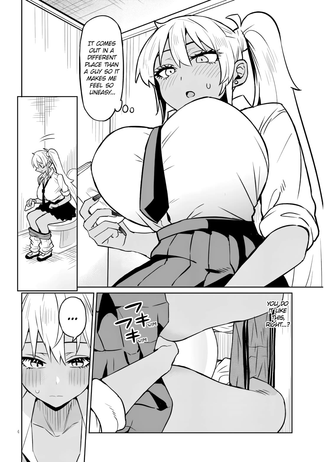 I’m a High School Boy, but I Got Gender-Swapped Into a Gyaru Chapter 14.1 page 4 - Chapter 14.1