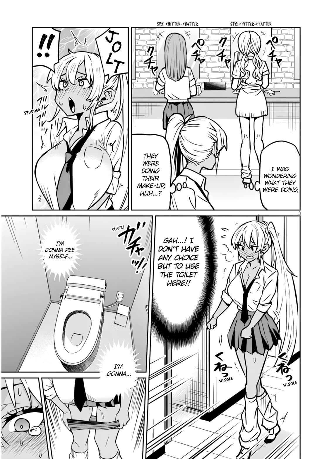 I’m a High School Boy, but I Got Gender-Swapped Into a Gyaru Chapter 14.2 page 3 - Chapter 14.2