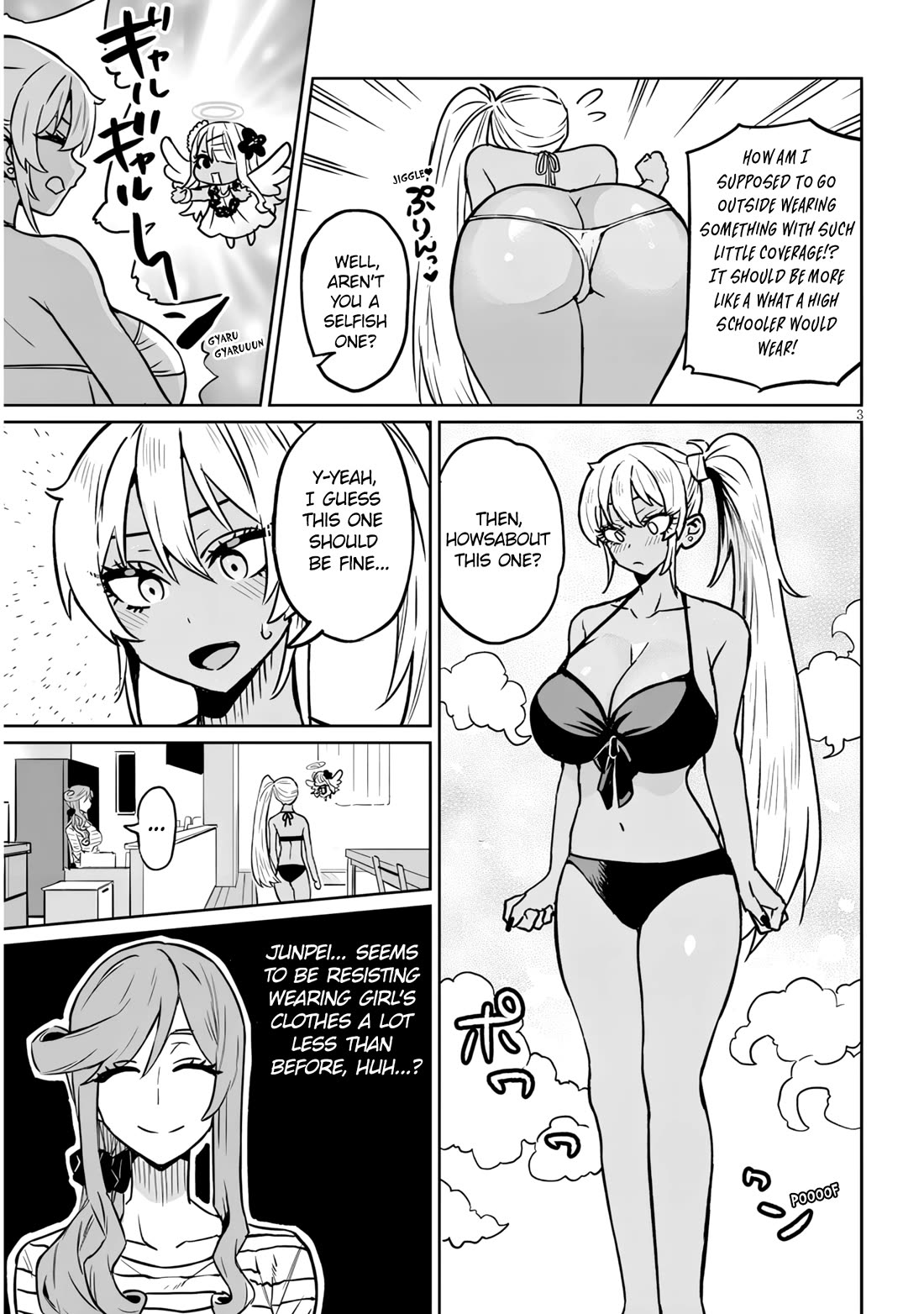 I’m a High School Boy, but I Got Gender-Swapped Into a Gyaru Chapter 15.1 page 3 - Chapter 15.1