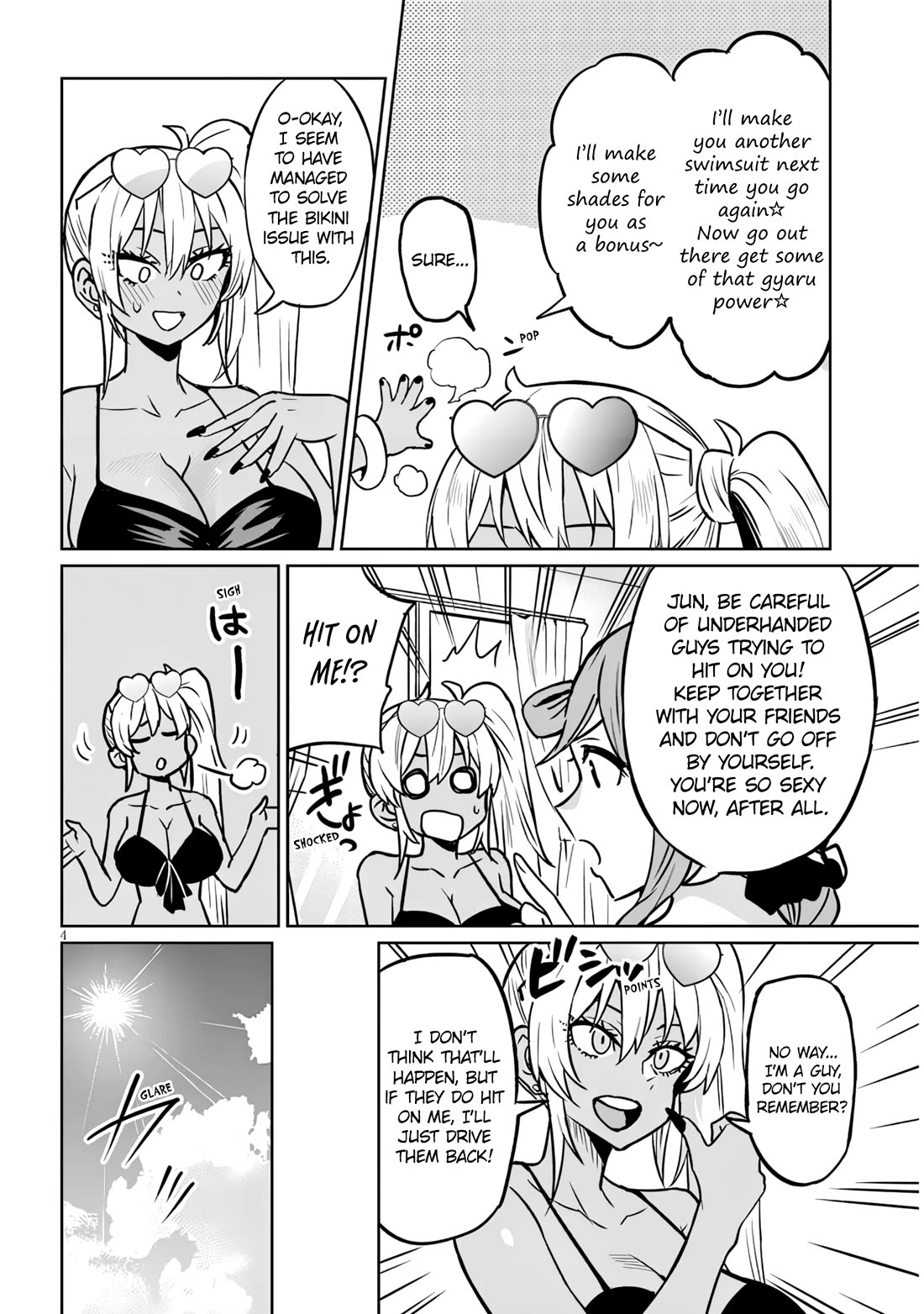I’m a High School Boy, but I Got Gender-Swapped Into a Gyaru Chapter 15.1 page 4 - Chapter 15.1