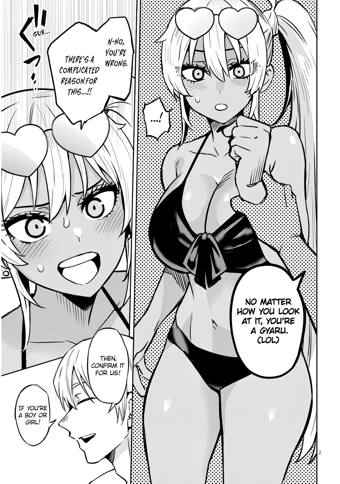 I’m a High School Boy, but I Got Gender-Swapped Into a Gyaru Chapter 15.3 page 2 - Chapter 15.3