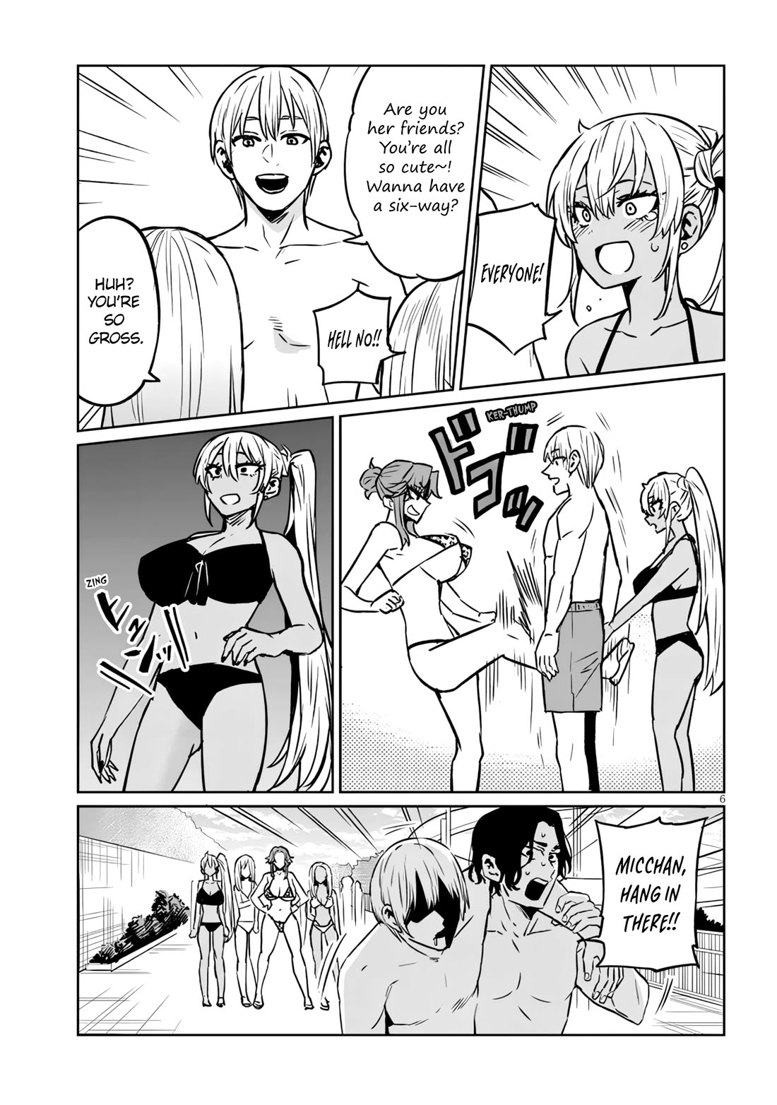 I’m a High School Boy, but I Got Gender-Swapped Into a Gyaru Chapter 15.3 page 6 - Chapter 15.3