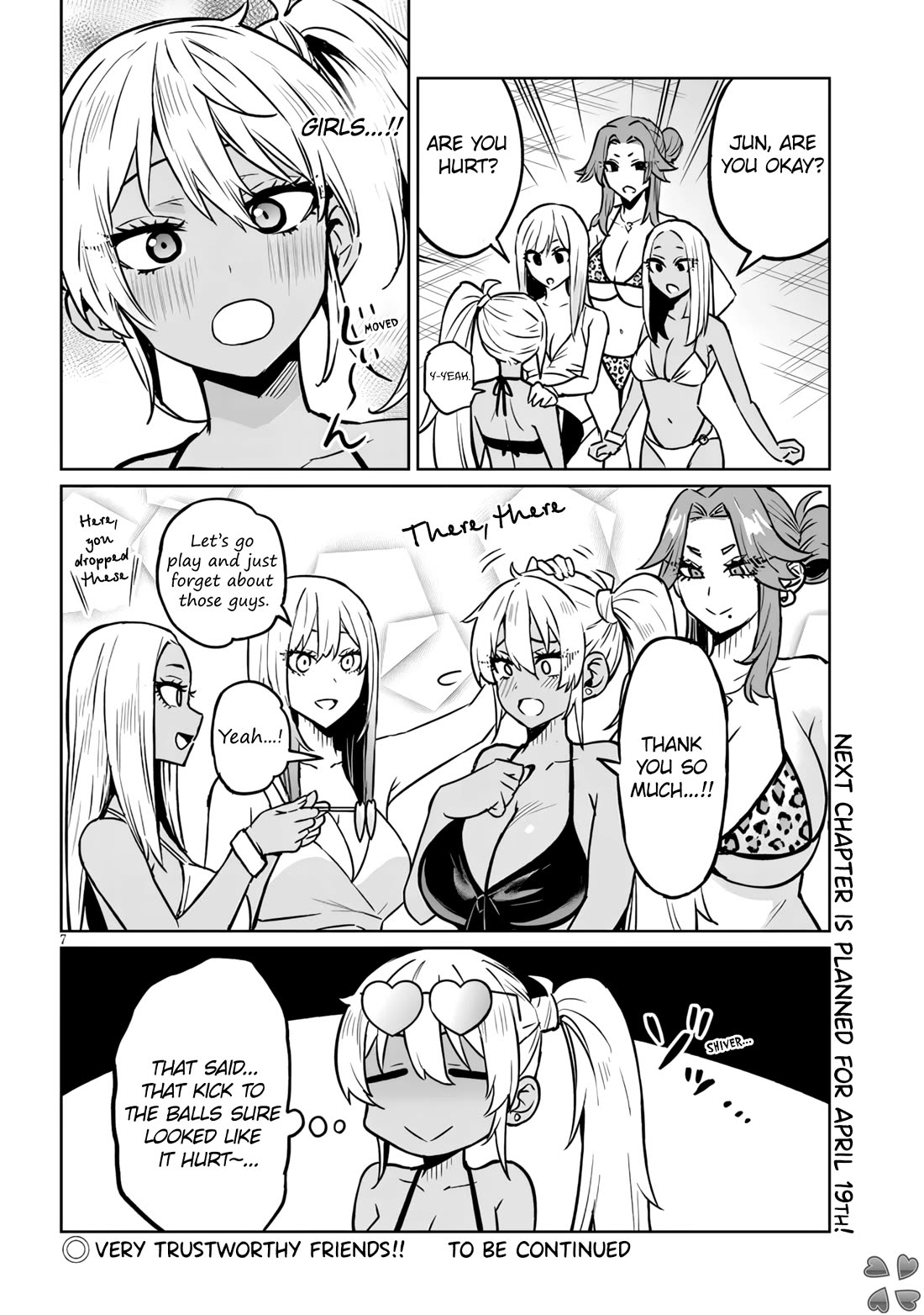 I’m a High School Boy, but I Got Gender-Swapped Into a Gyaru Chapter 15.3 page 7 - Chapter 15.3