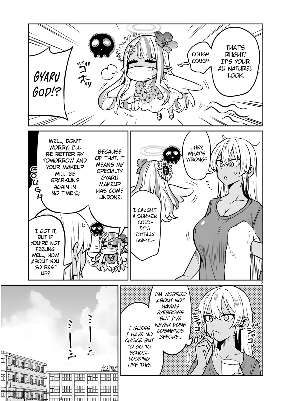 I’m a High School Boy, but I Got Gender-Swapped Into a Gyaru Chapter 16.1 page 3 - Chapter 16.1