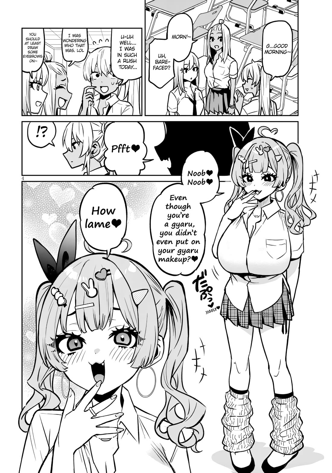 I’m a High School Boy, but I Got Gender-Swapped Into a Gyaru Chapter 16.1 page 4 - Chapter 16.1