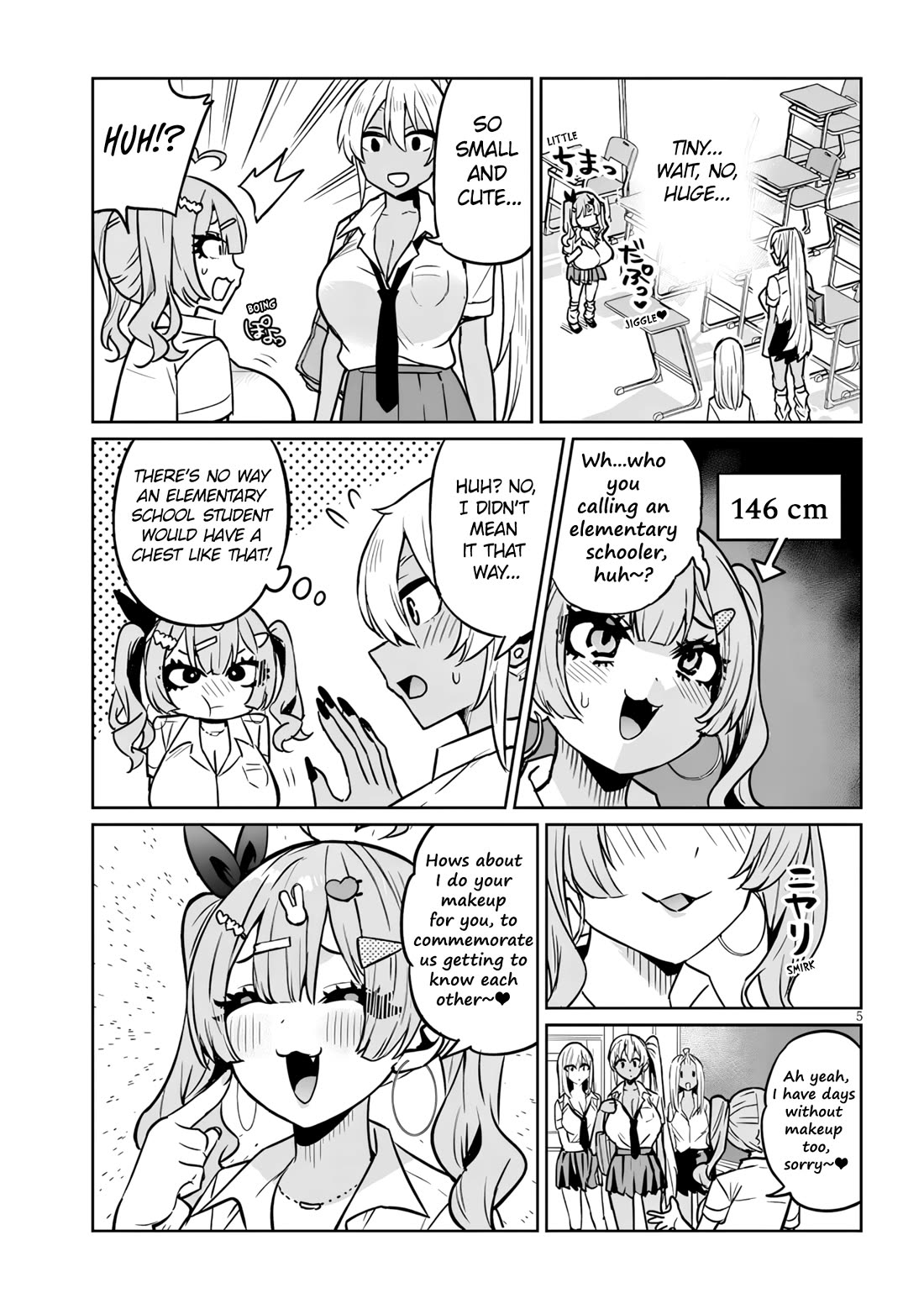 I’m a High School Boy, but I Got Gender-Swapped Into a Gyaru Chapter 16.1 page 5 - Chapter 16.1