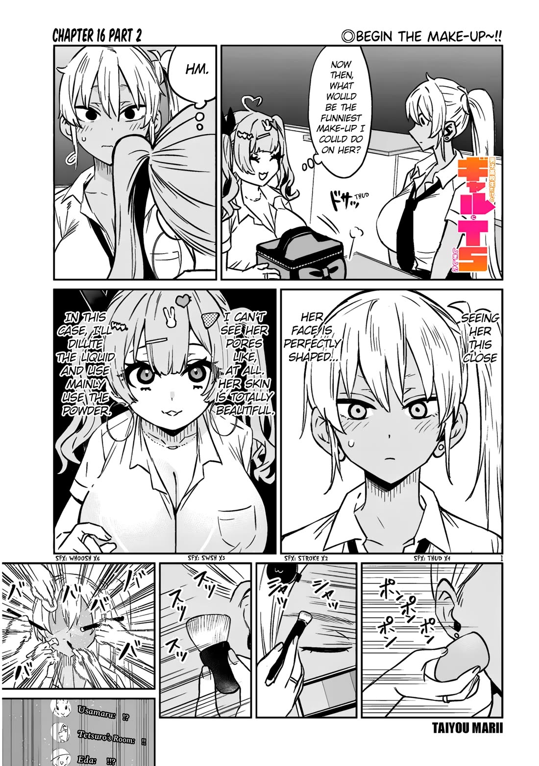 I’m a High School Boy, but I Got Gender-Swapped Into a Gyaru Chapter 16.2 page 1 - Chapter 16.2