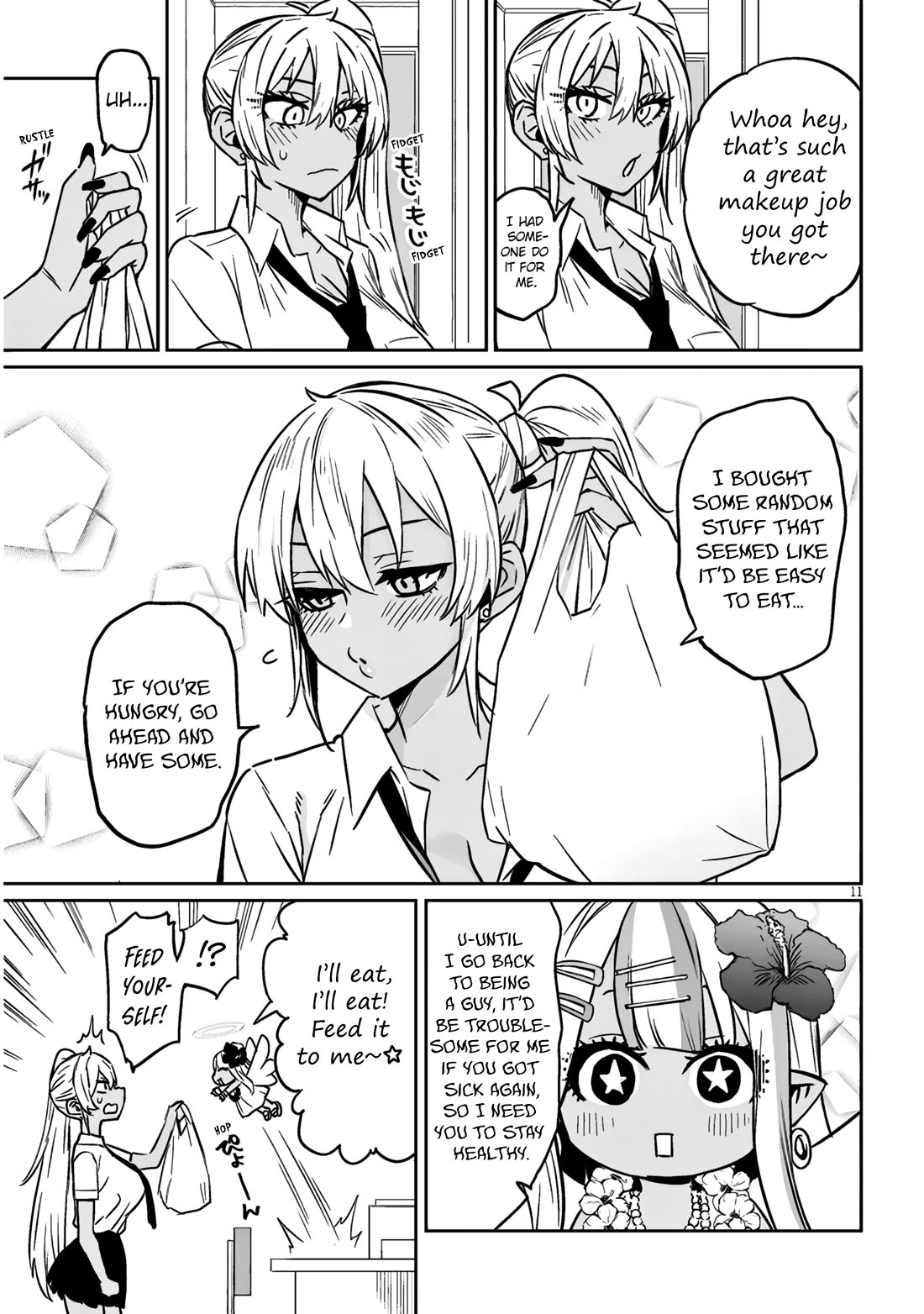 I’m a High School Boy, but I Got Gender-Swapped Into a Gyaru Chapter 16.2 page 11 - Chapter 16.2