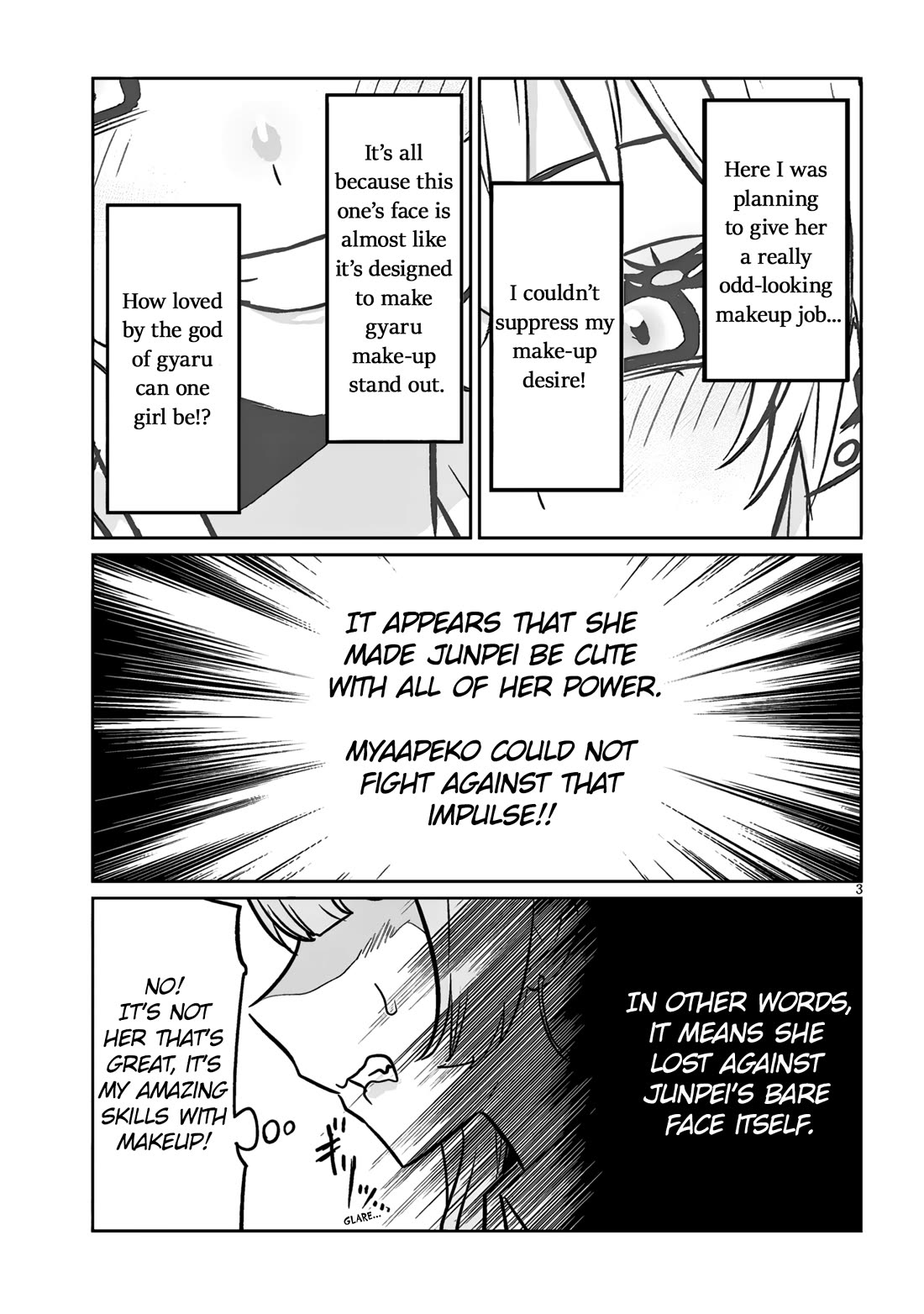 I’m a High School Boy, but I Got Gender-Swapped Into a Gyaru Chapter 16.2 page 3 - Chapter 16.2