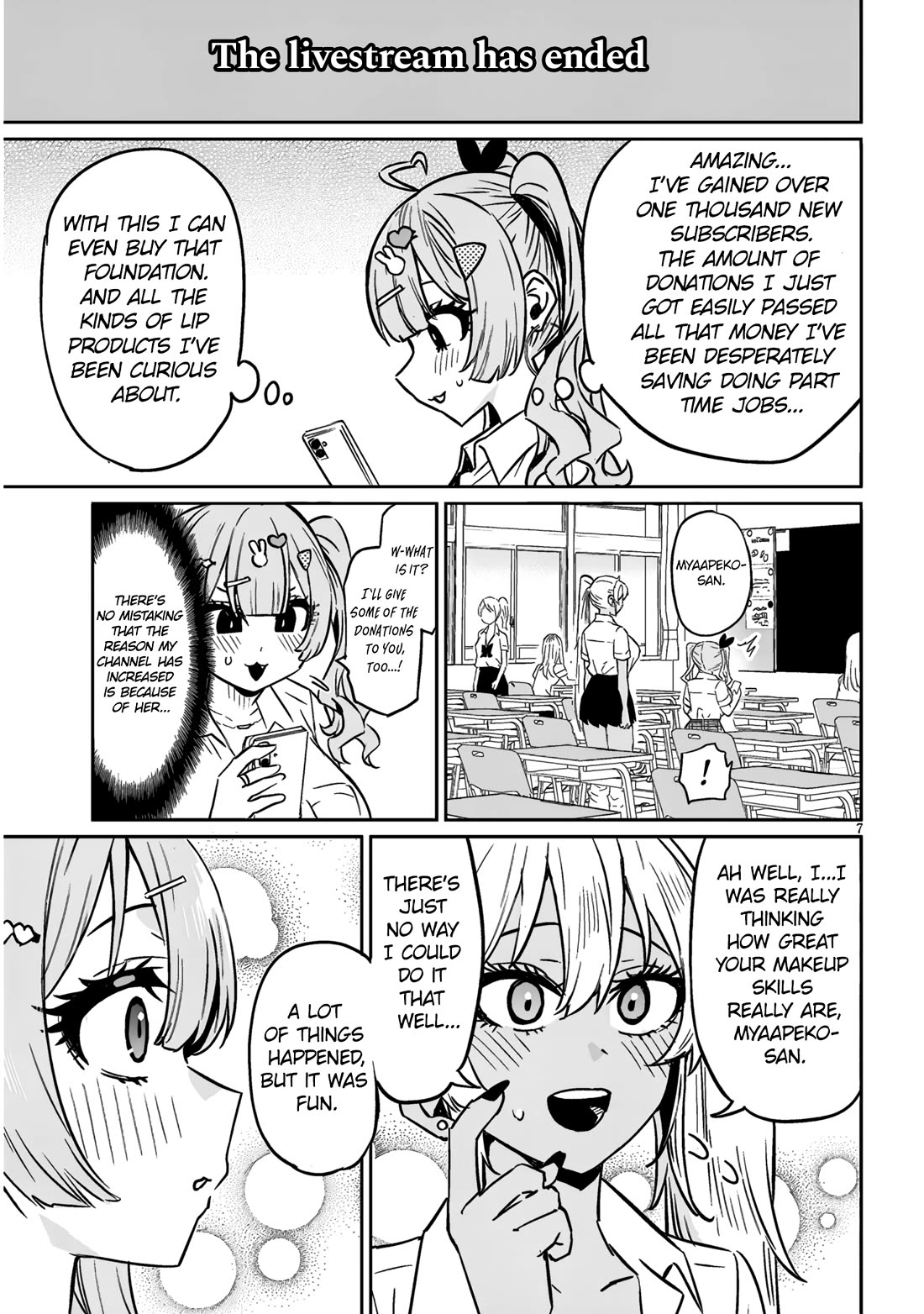 I’m a High School Boy, but I Got Gender-Swapped Into a Gyaru Chapter 16.2 page 7 - Chapter 16.2