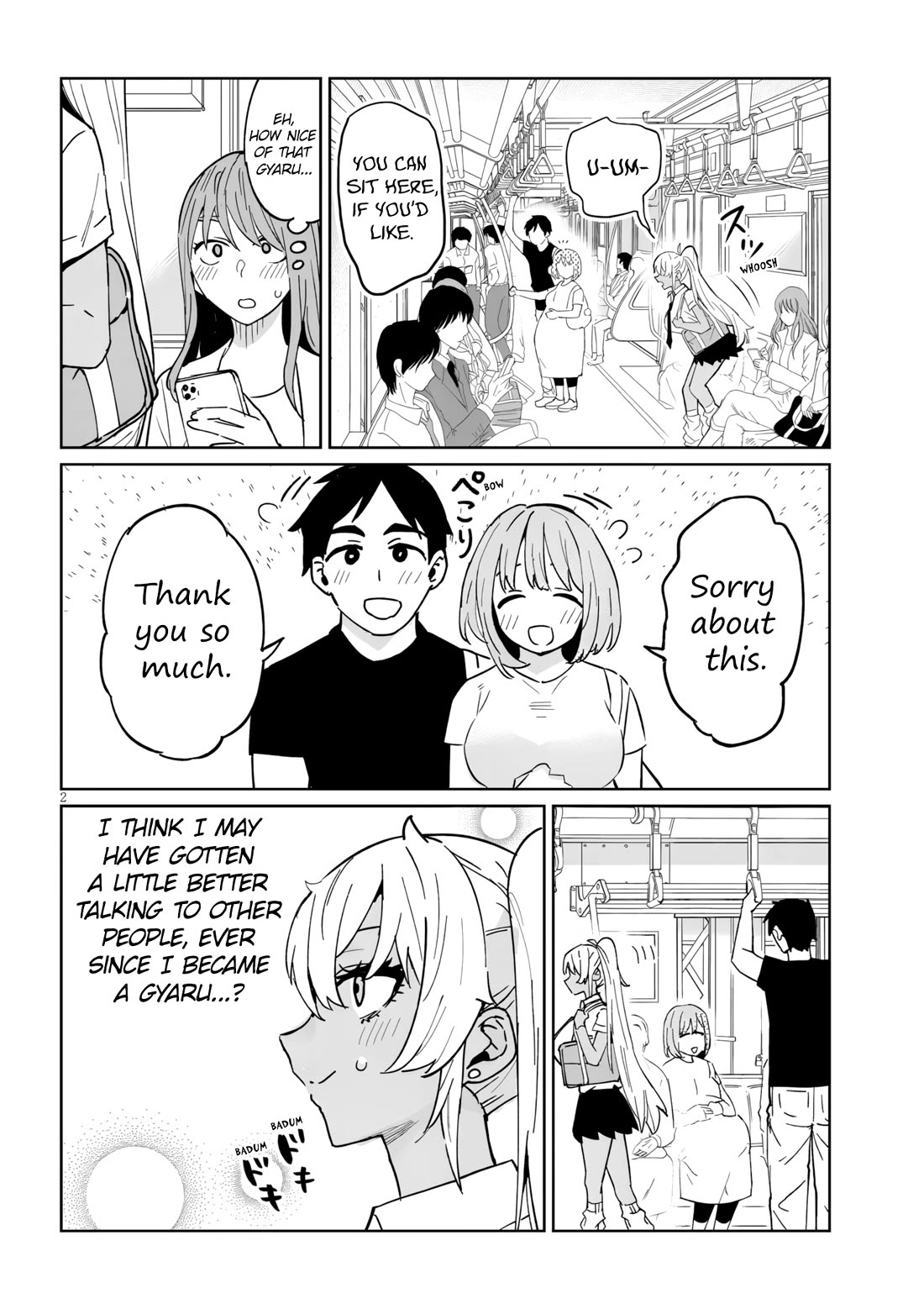 I’m a High School Boy, but I Got Gender-Swapped Into a Gyaru Chapter 17.1 page 2 - Chapter 17.1