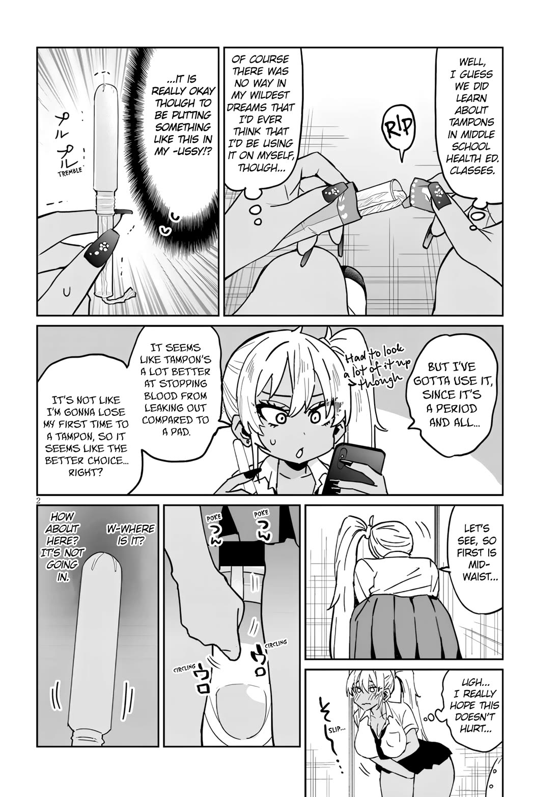 I’m a High School Boy, but I Got Gender-Swapped Into a Gyaru Chapter 17.2 page 2 - Chapter 17.2