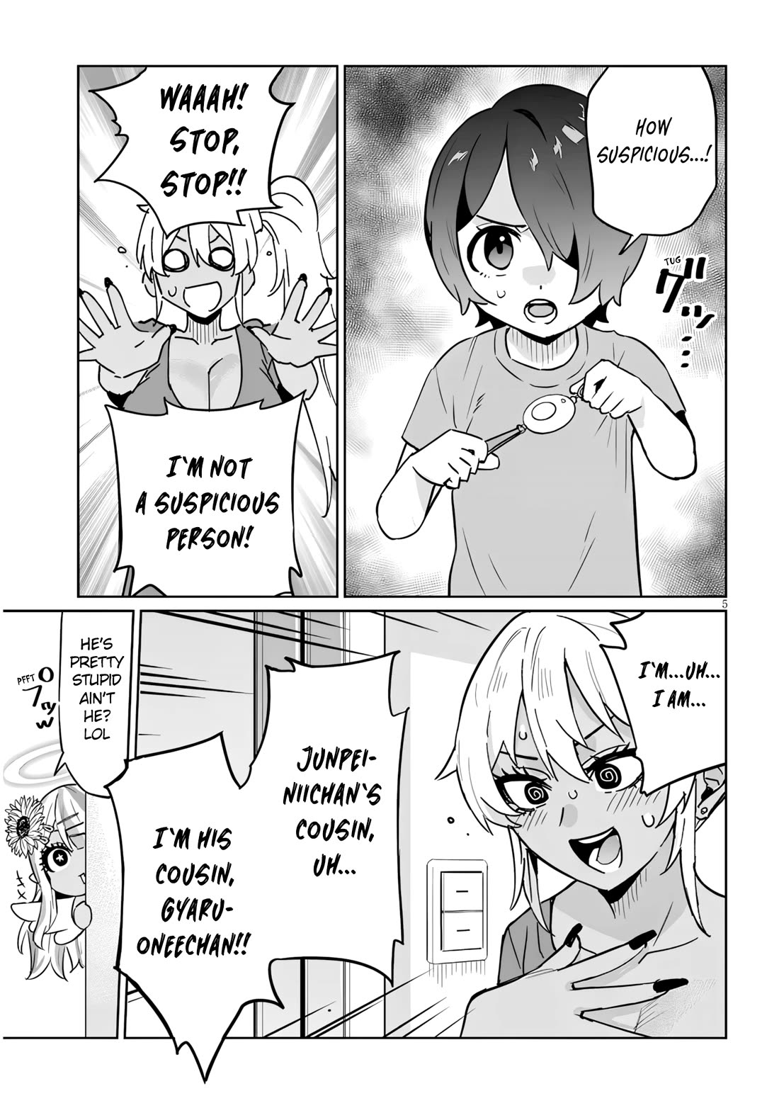 I’m a High School Boy, but I Got Gender-Swapped Into a Gyaru Chapter 18.1 page 5 - Chapter 18.1