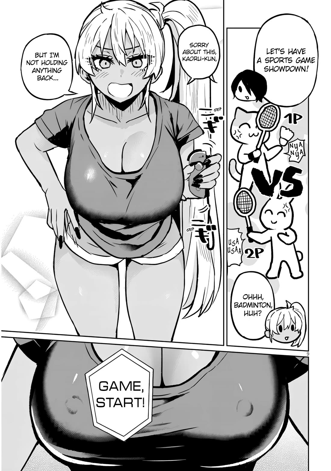 I’m a High School Boy, but I Got Gender-Swapped Into a Gyaru Chapter 18.1 page 9 - Chapter 18.1