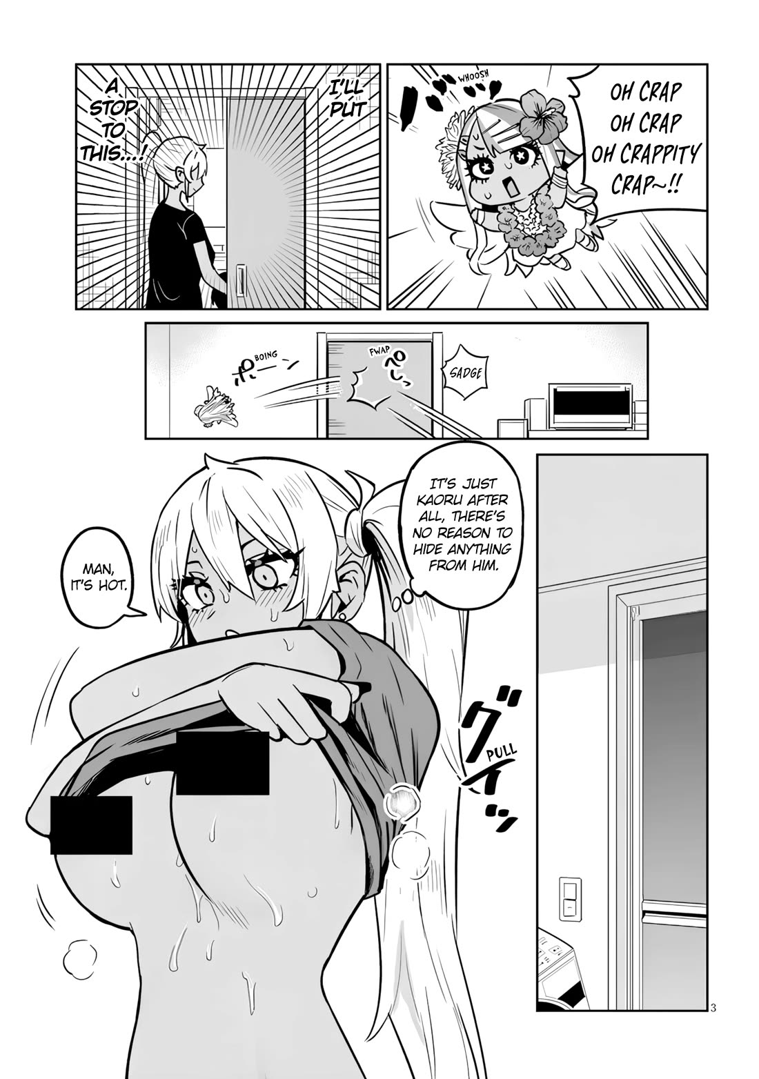 I’m a High School Boy, but I Got Gender-Swapped Into a Gyaru Chapter 18.2 page 3 - Chapter 18.2
