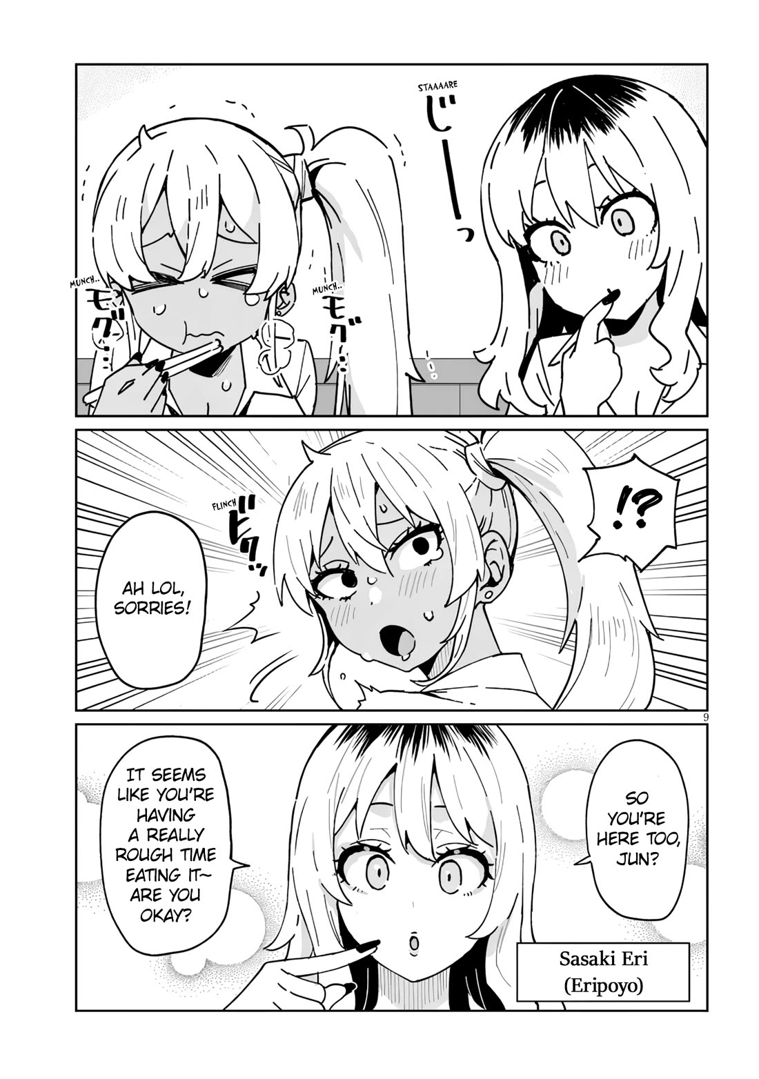 I’m a High School Boy, but I Got Gender-Swapped Into a Gyaru Chapter 19.1 page 9 - Chapter 19.1