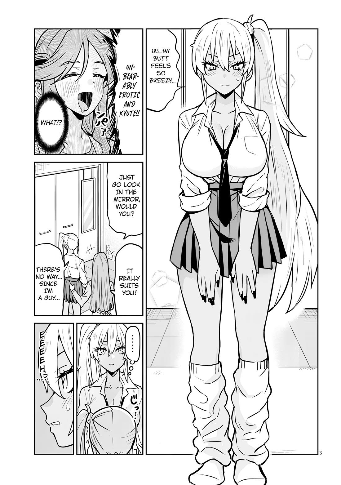 I’m a High School Boy, but I Got Gender-Swapped Into a Gyaru Chapter 2 page 3 - Chapter 2
