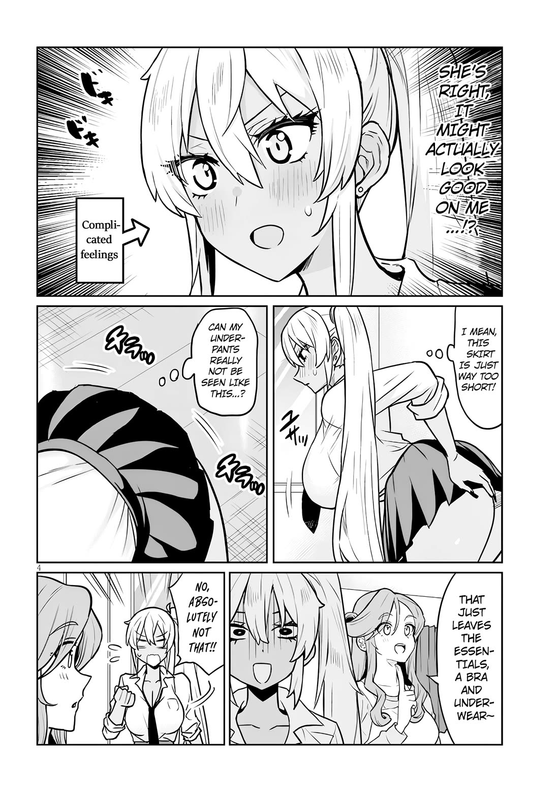 I’m a High School Boy, but I Got Gender-Swapped Into a Gyaru Chapter 2 page 4 - Chapter 2