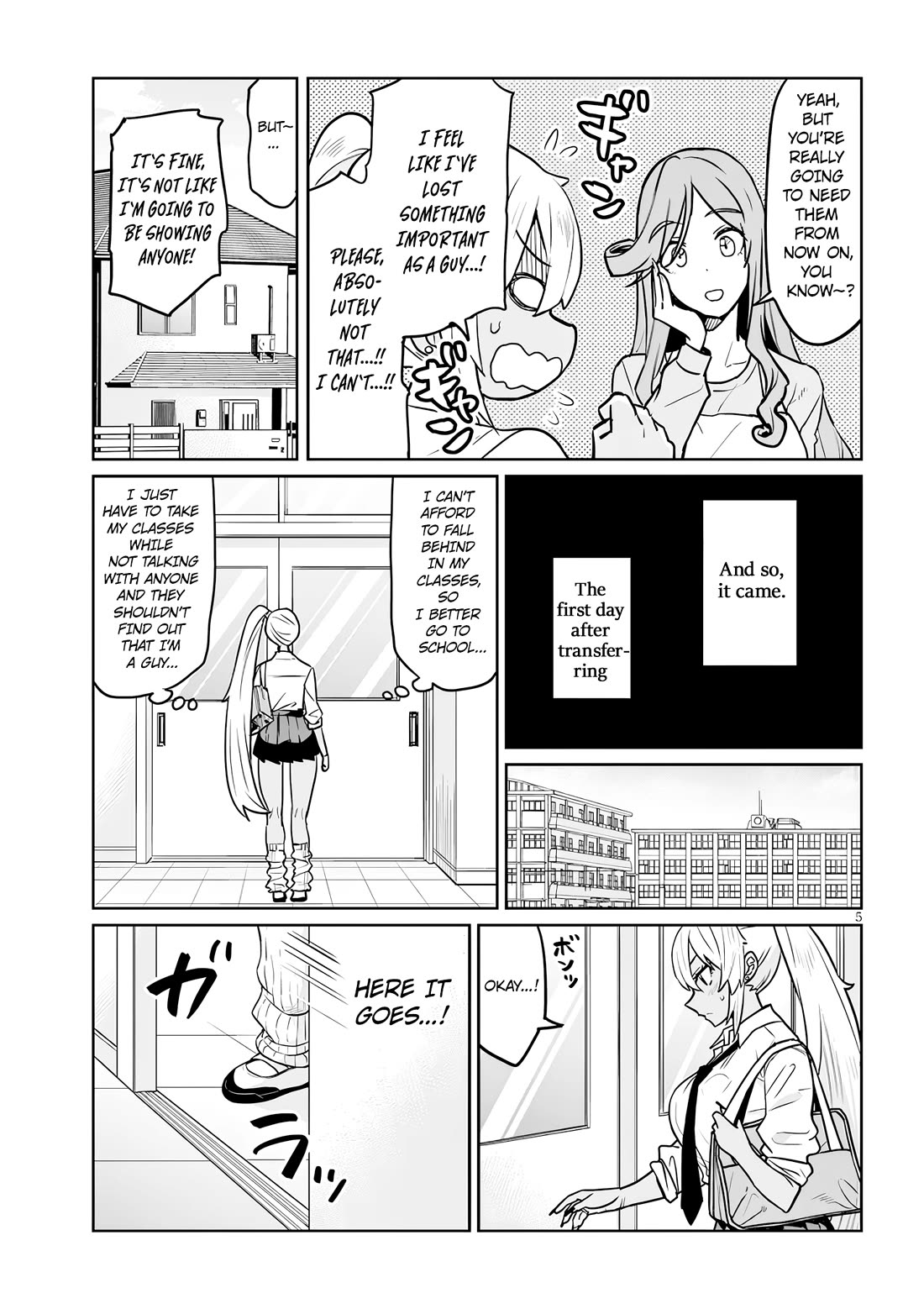 I’m a High School Boy, but I Got Gender-Swapped Into a Gyaru Chapter 2 page 5 - Chapter 2