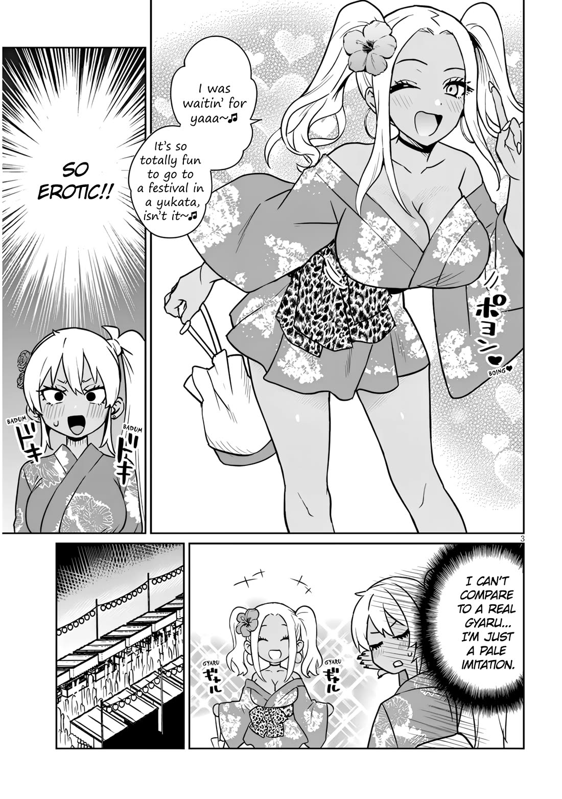 I’m a High School Boy, but I Got Gender-Swapped Into a Gyaru Chapter 20.2 page 3 - Chapter 20.2