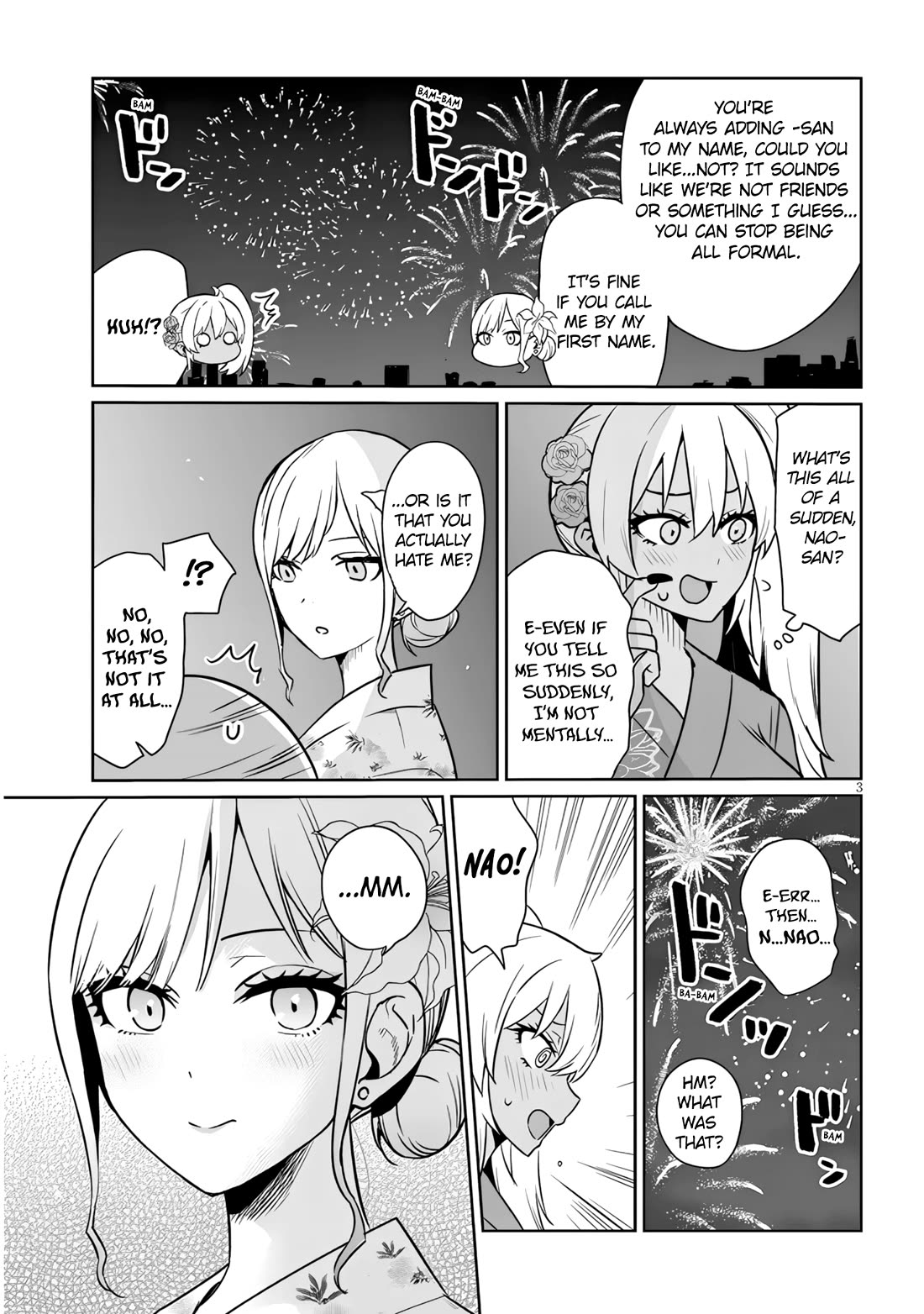 I’m a High School Boy, but I Got Gender-Swapped Into a Gyaru Chapter 21.2 page 3 - Chapter 21.2