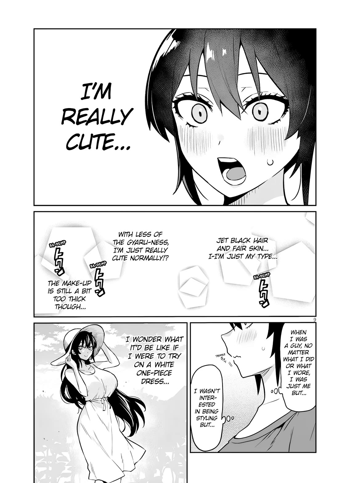 I’m a High School Boy, but I Got Gender-Swapped Into a Gyaru Chapter 22.1 page 9 - Chapter 22.1