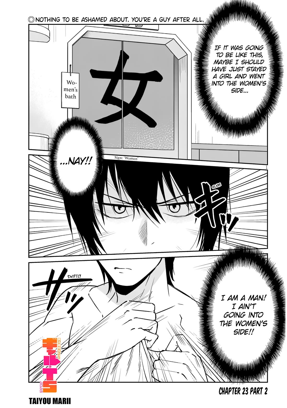 I’m a High School Boy, but I Got Gender-Swapped Into a Gyaru Chapter 23.2 page 1 - Chapter 23.2