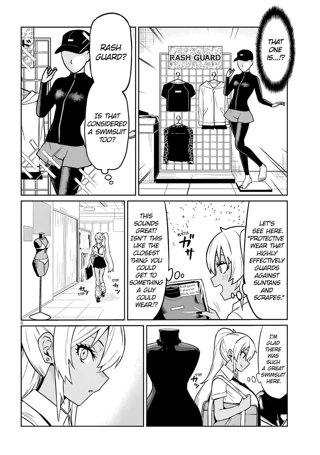 I’m a High School Boy, but I Got Gender-Swapped Into a Gyaru Chapter 24.1 page 6 - Chapter 24.1